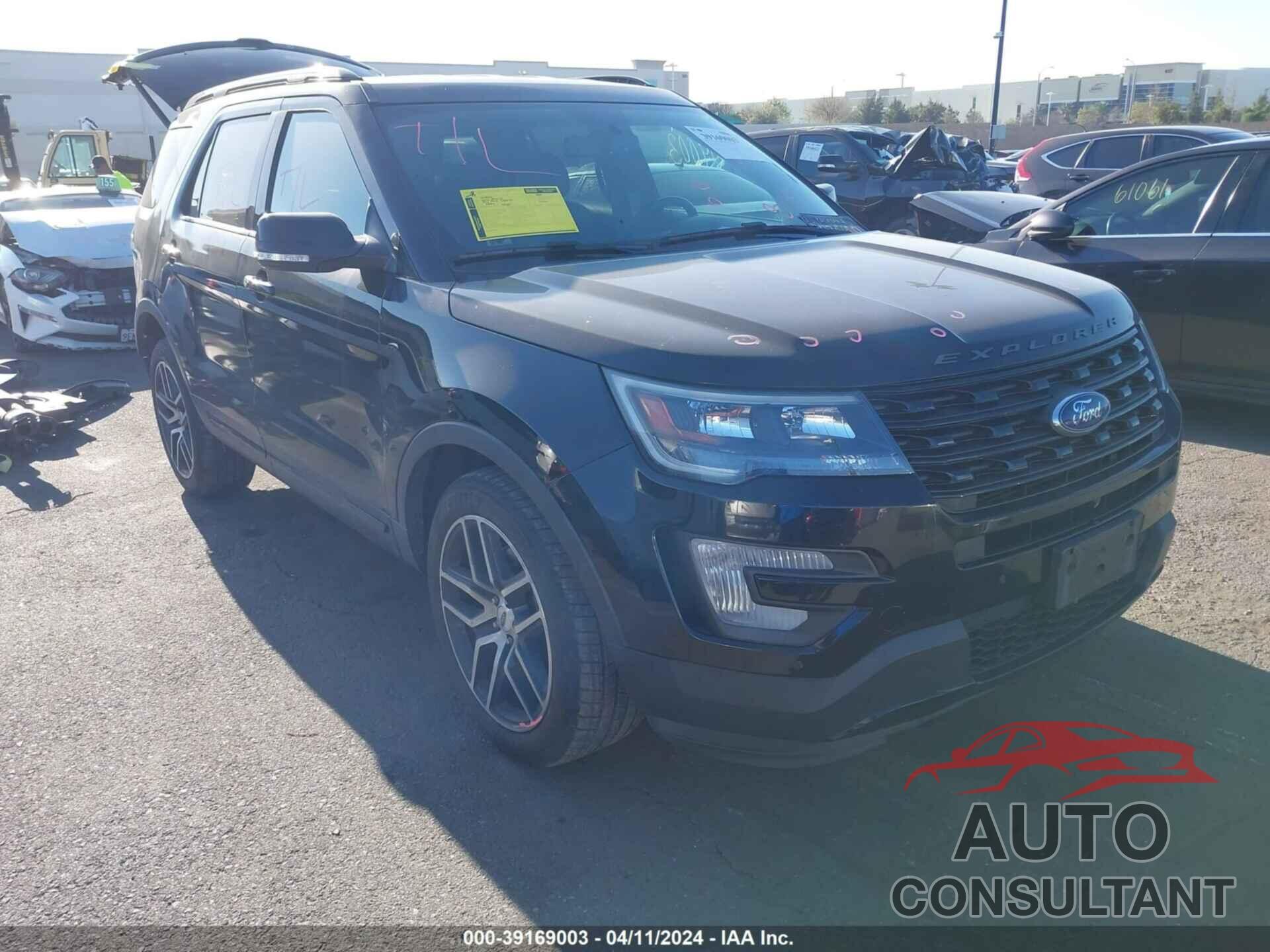 FORD EXPLORER 2017 - 1FM5K8GTXHGE24346