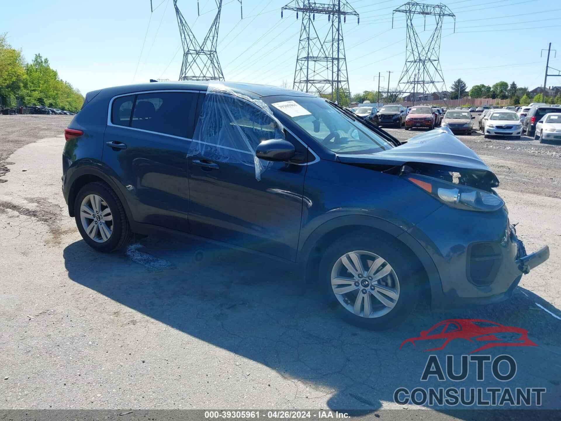 KIA SPORTAGE 2017 - KNDPM3AC3H7185872