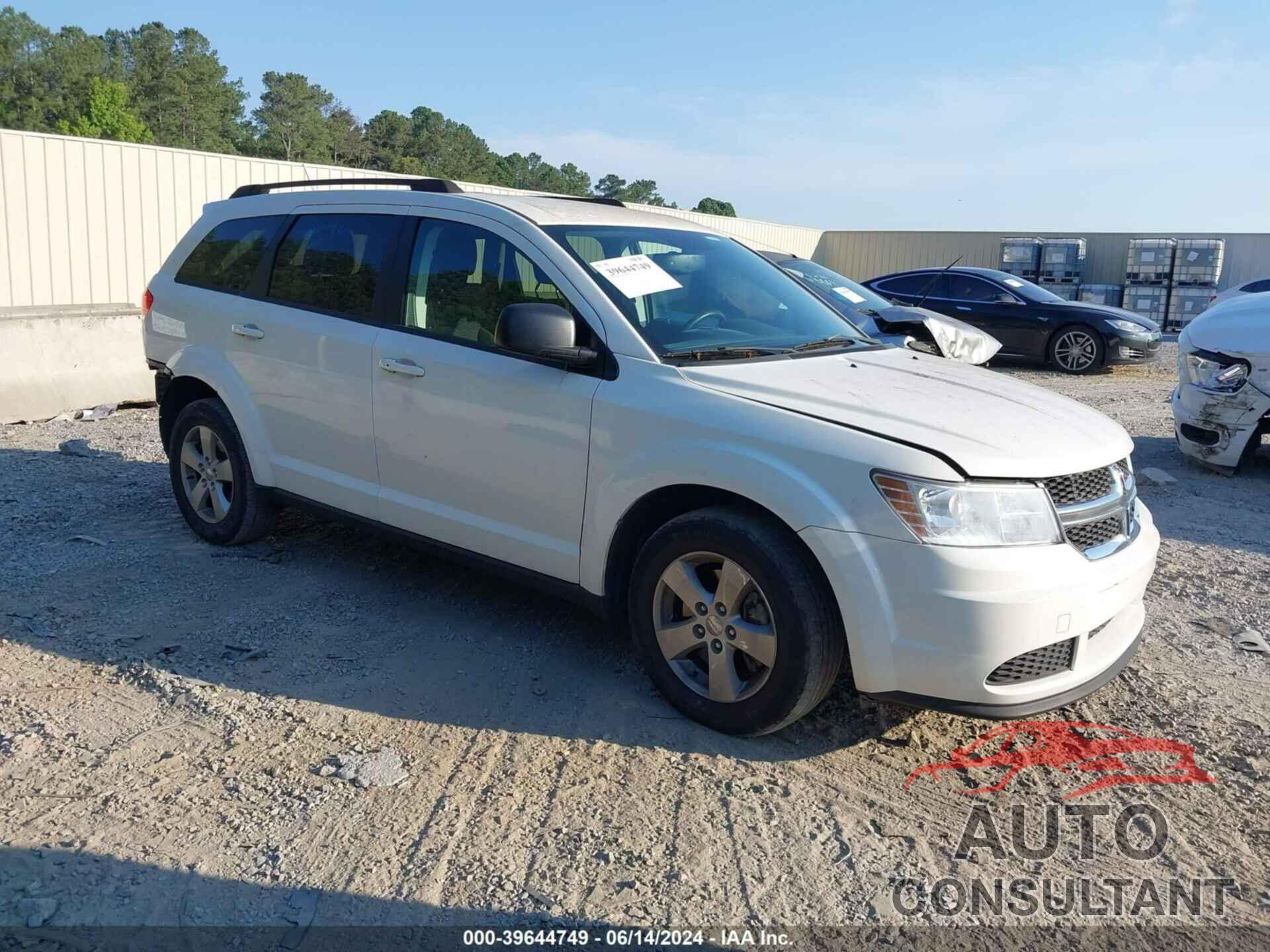 DODGE JOURNEY 2017 - 3C4PDCAB8HT527044