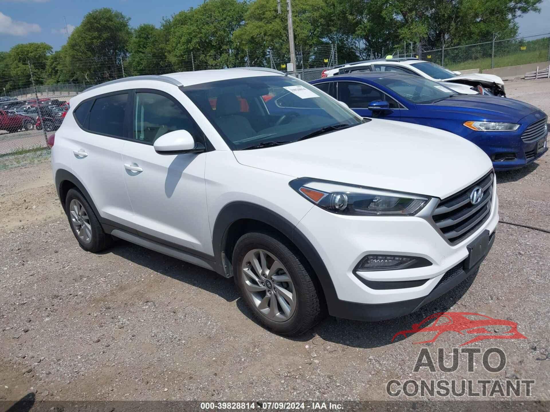 HYUNDAI TUCSON 2018 - KM8J3CA47JU609316