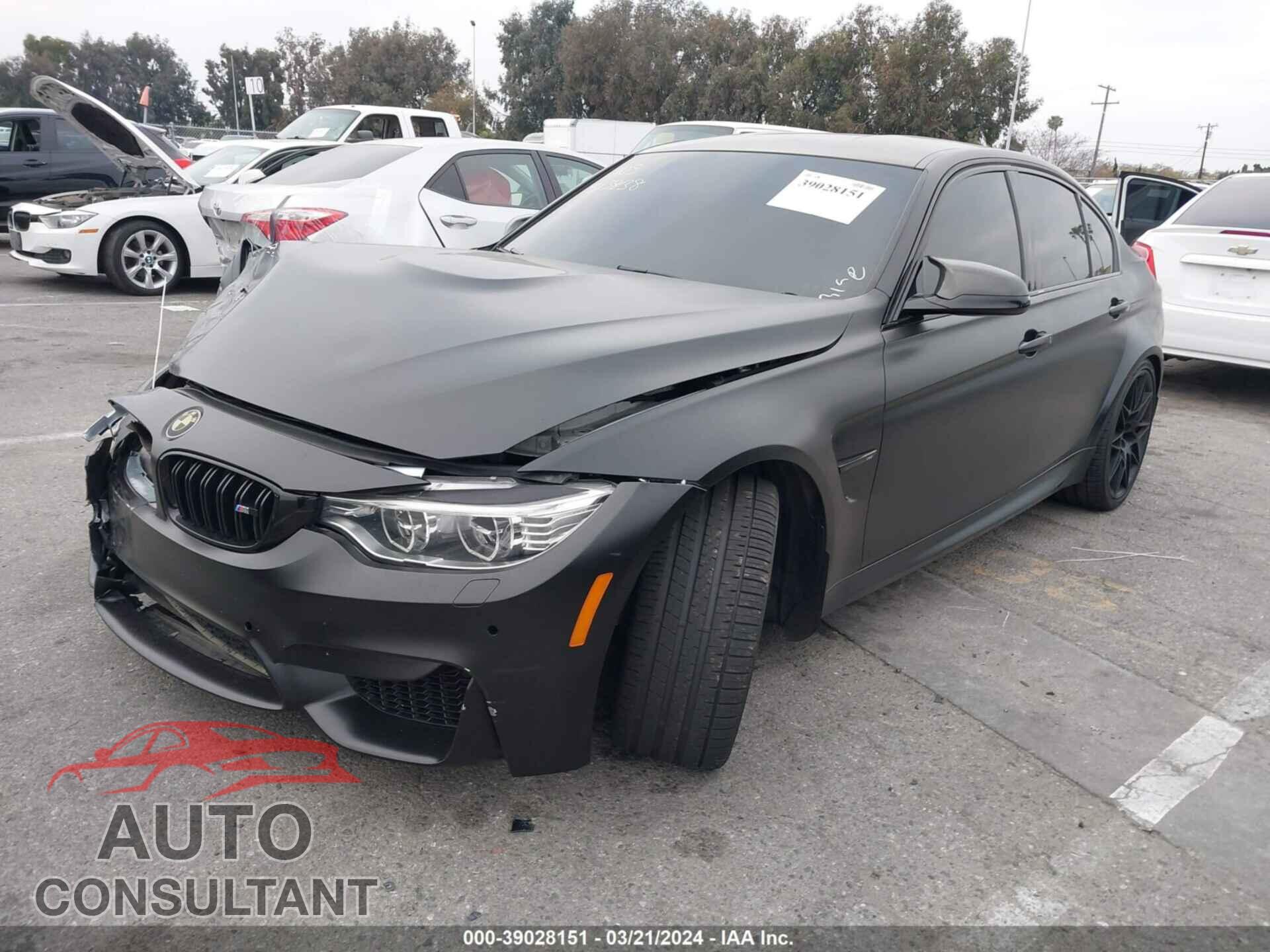 BMW M3 2016 - WBS8M9C5XG5D30725