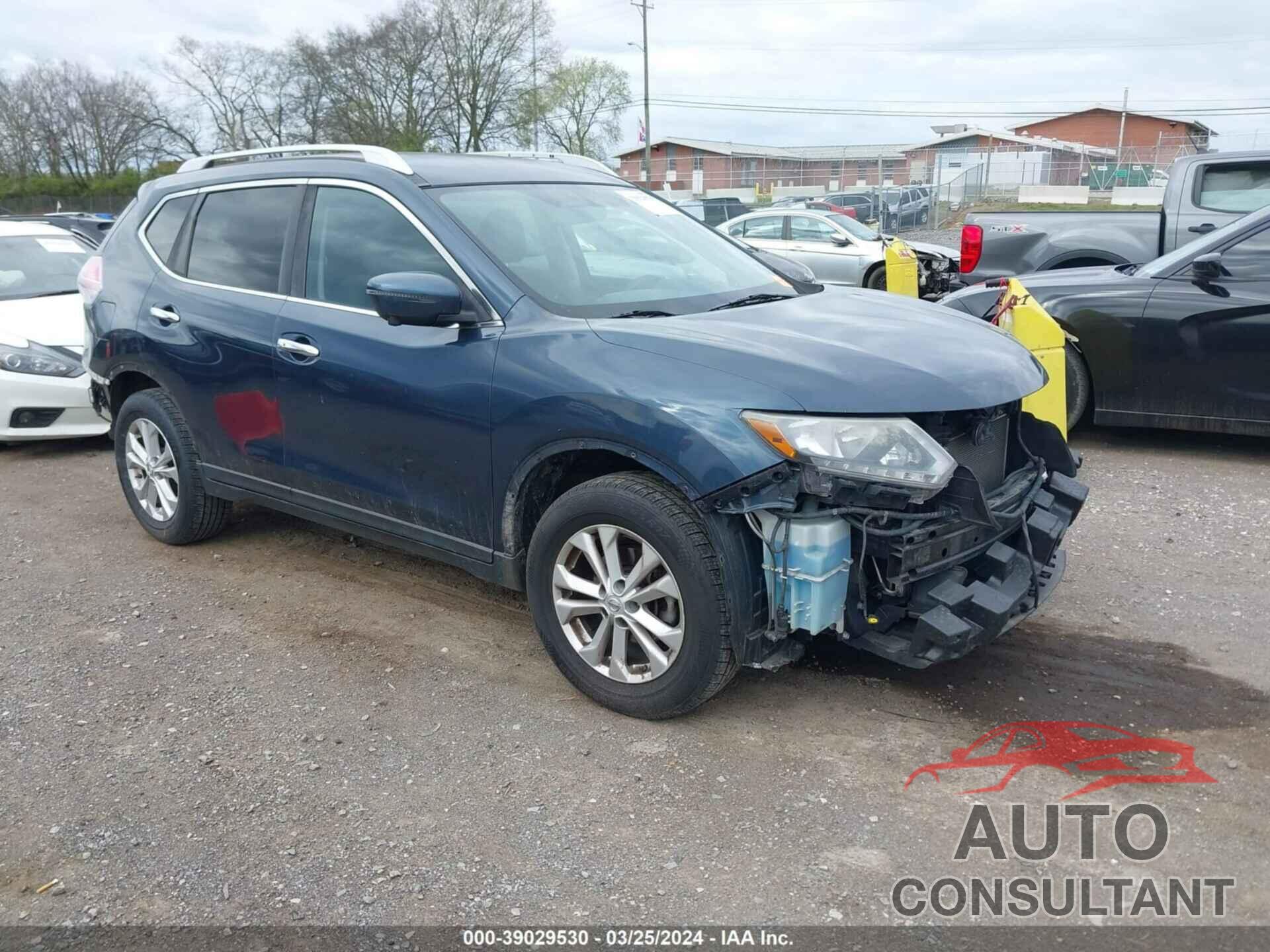 NISSAN ROGUE 2016 - KNMAT2MT4GP639642