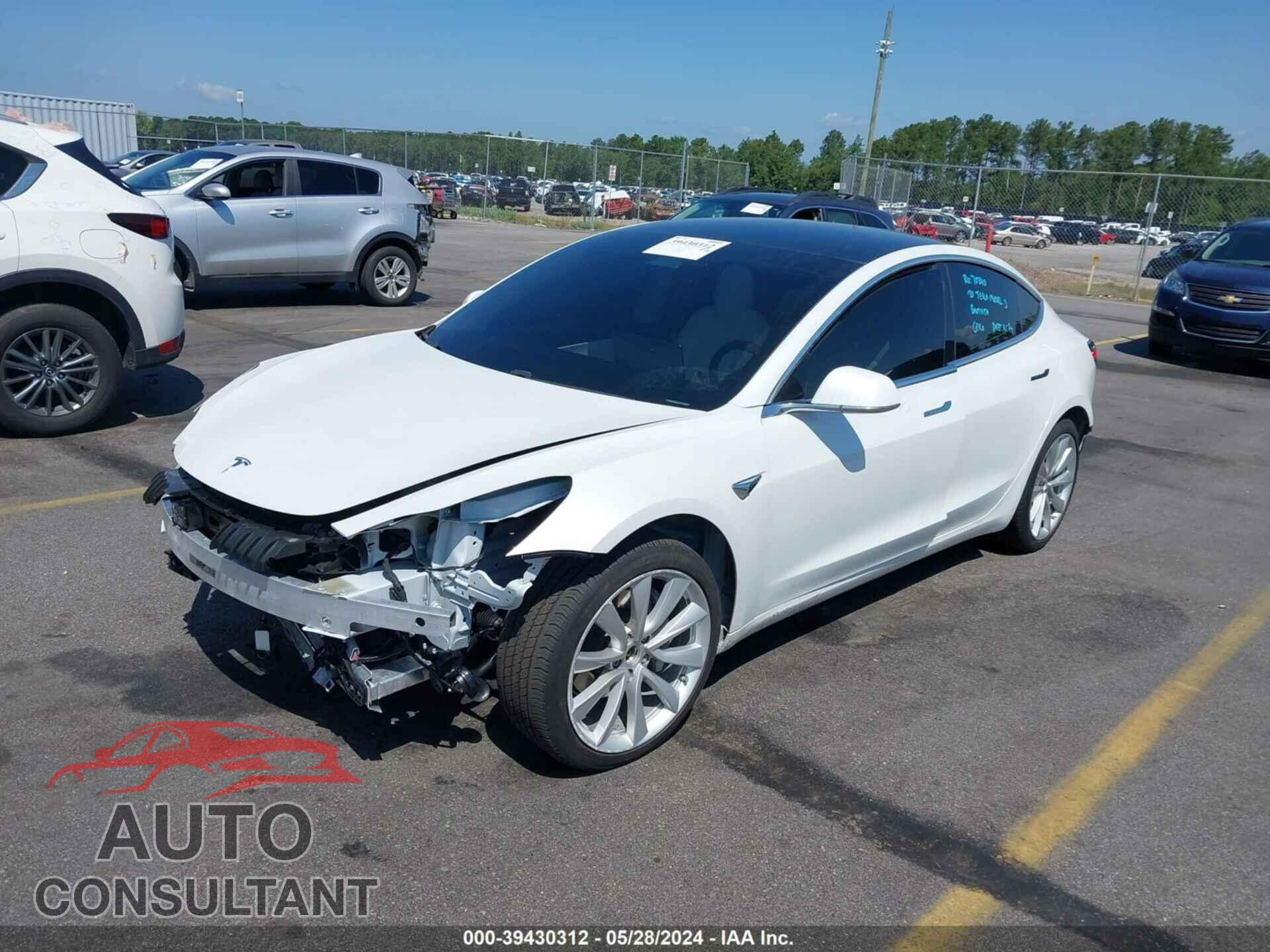 TESLA MODEL 3 2020 - 5YJ3E1EB5LF736002