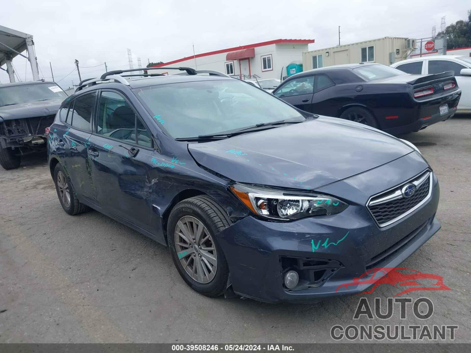 SUBARU IMPREZA 2017 - 4S3GTAD62H3708464