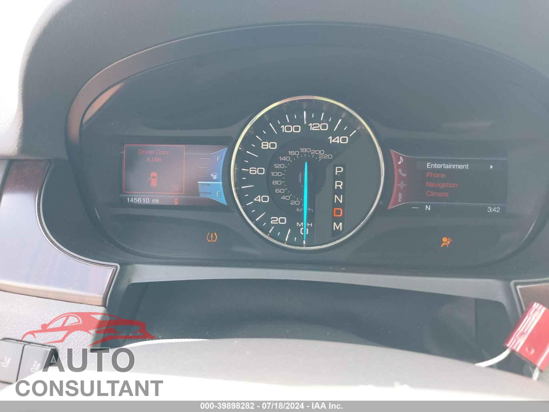 FORD EDGE 2012 - 2FMDK3KC5CBA40576