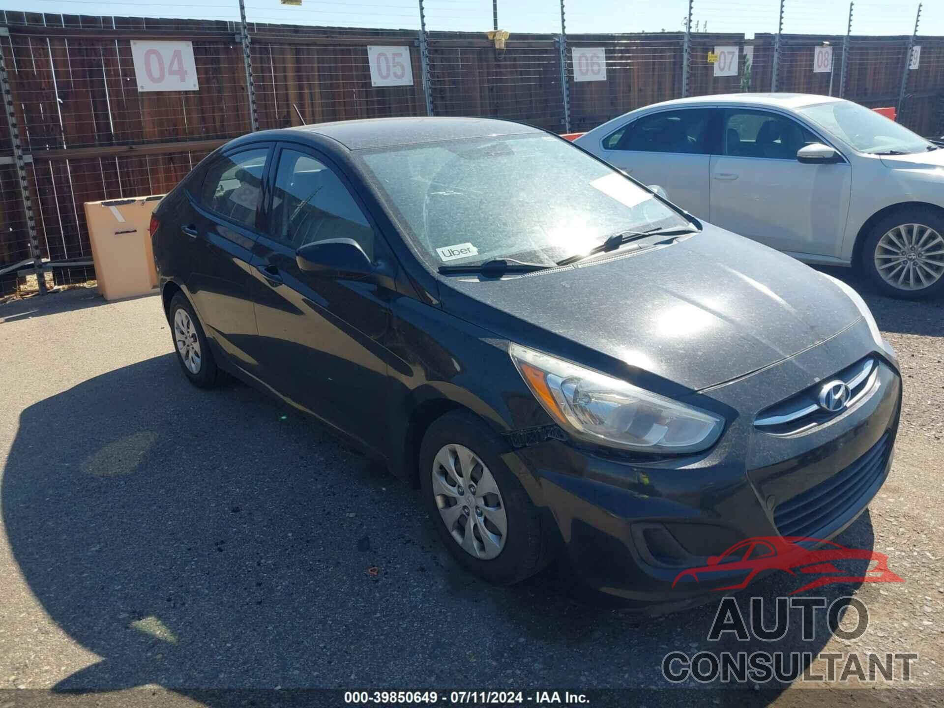 HYUNDAI ACCENT 2016 - KMHCT4AE9GU065711