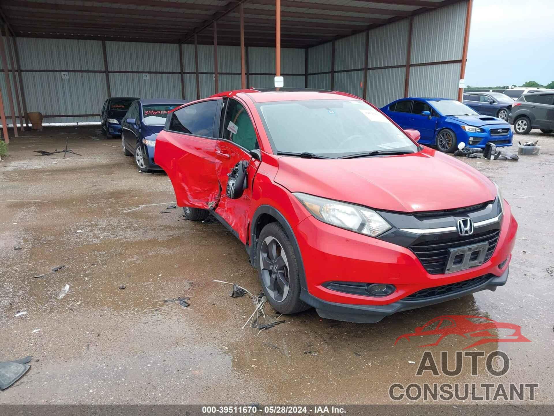 HONDA HR-V 2018 - 3CZRU5H54JM714683