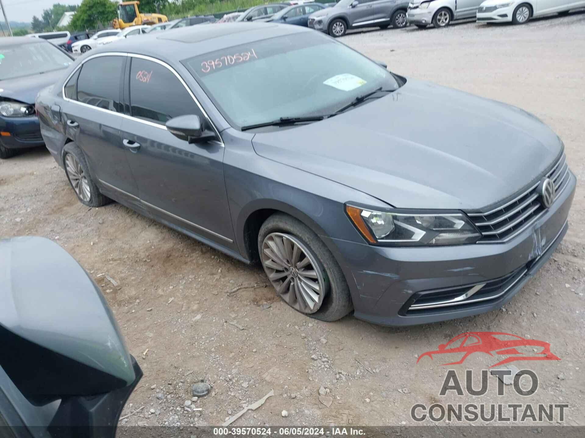 VOLKSWAGEN PASSAT 2016 - 1VWBT7A36GC032877