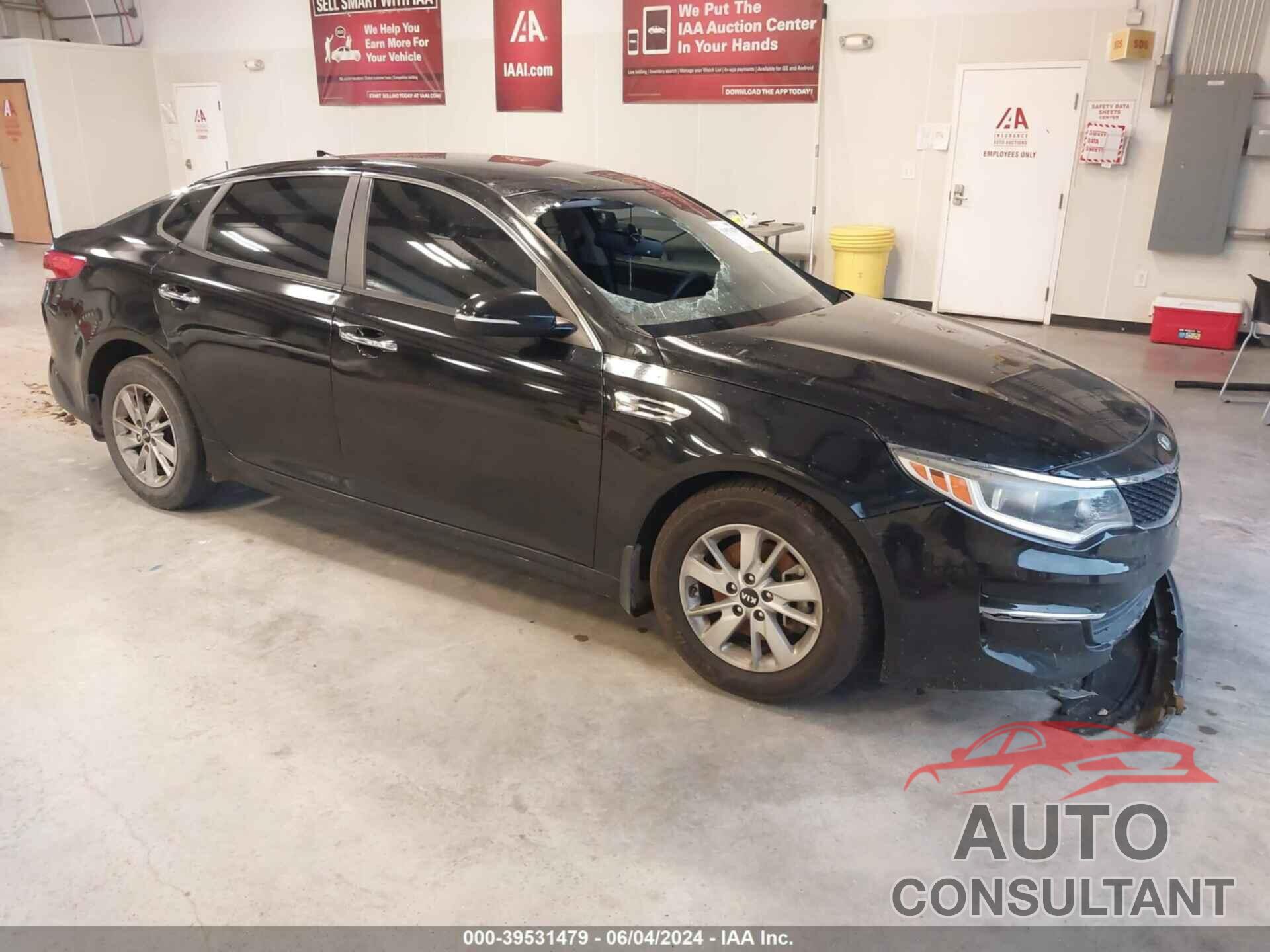 KIA OPTIMA 2016 - 5XXGT4L37GG067089