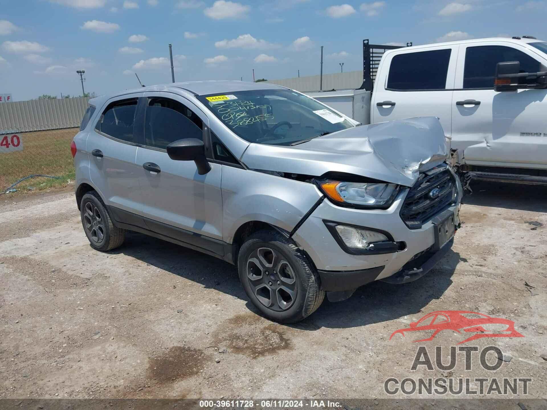 FORD ECOSPORT 2020 - MAJ3S2FE7LC388455