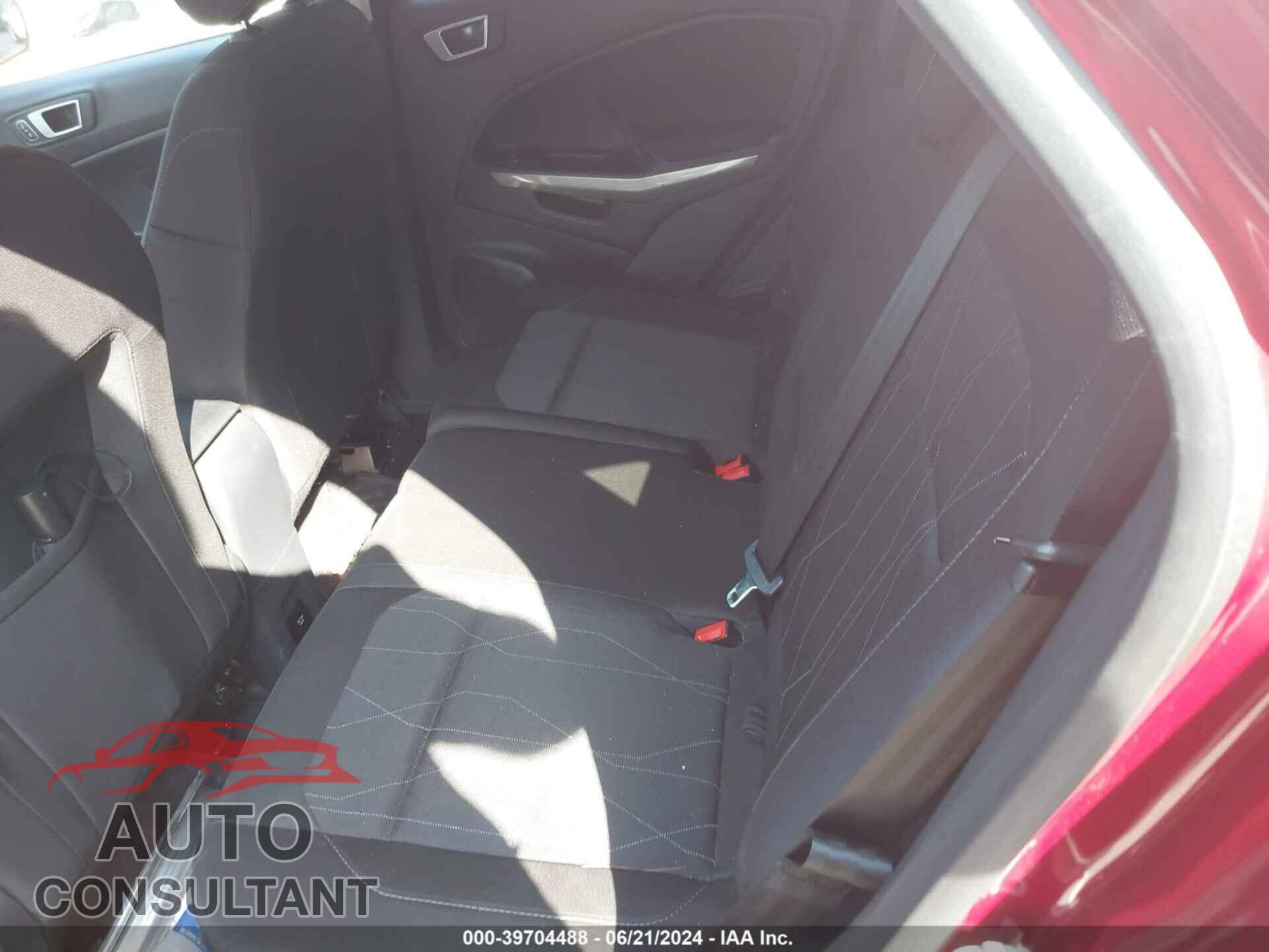 FORD ECOSPORT 2019 - MAJ6S3GL1KC258802