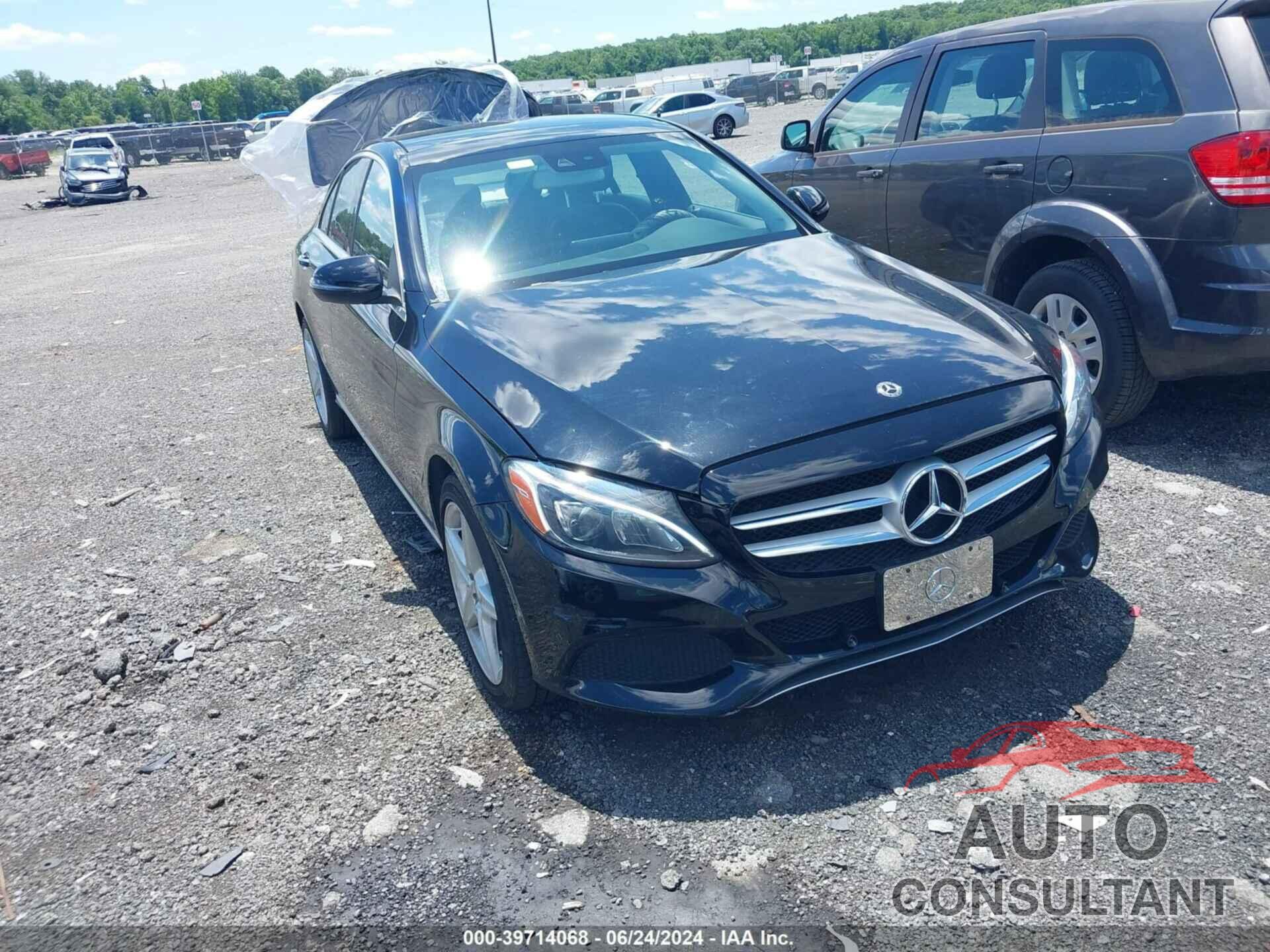 MERCEDES-BENZ C 300 2016 - WDDWF4KB3GR171786