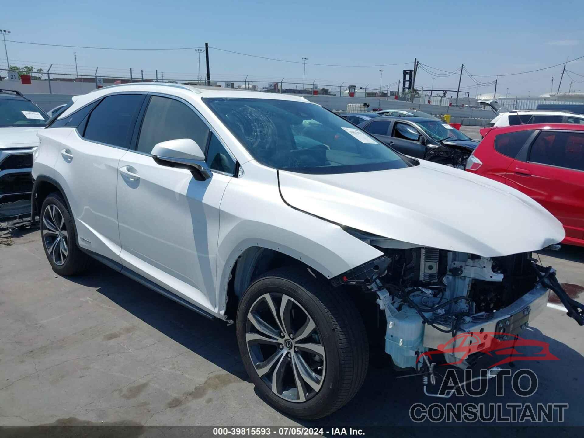 LEXUS RX 450H 2021 - 2T2HGMDA0MC070999