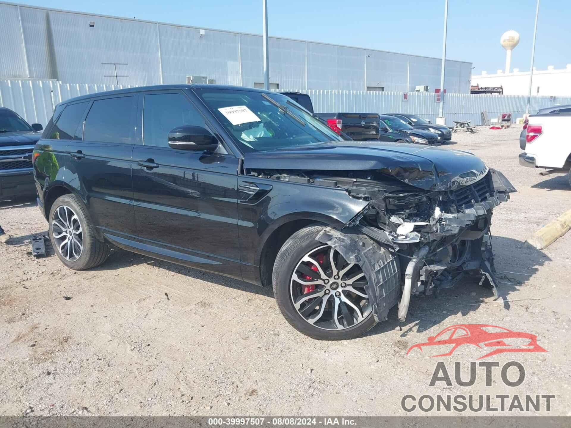 LAND ROVER RANGE ROVER SPORT 2019 - SALWR2RE1KA833922