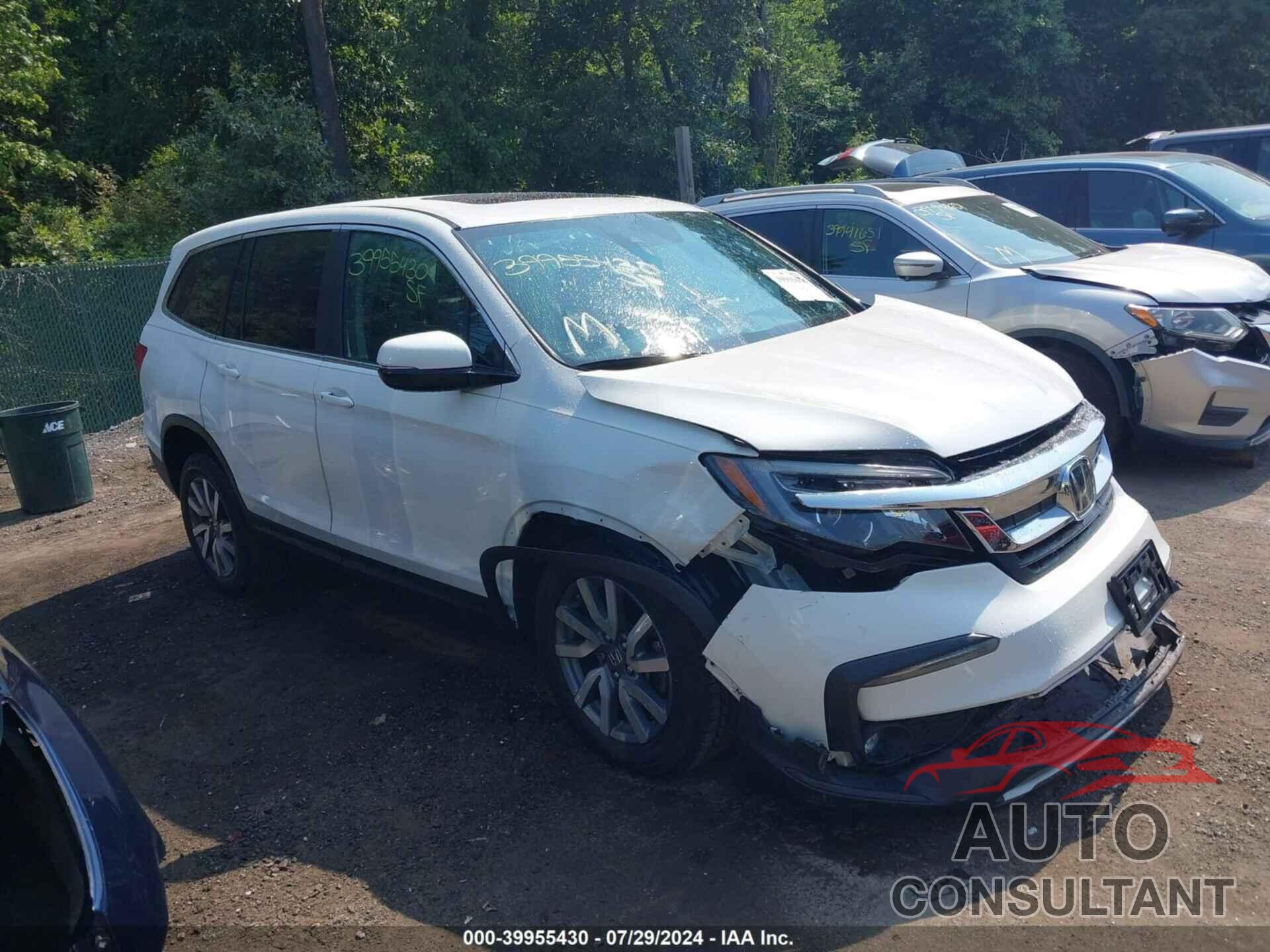 HONDA PILOT 2019 - 5FNYF6H48KB011683