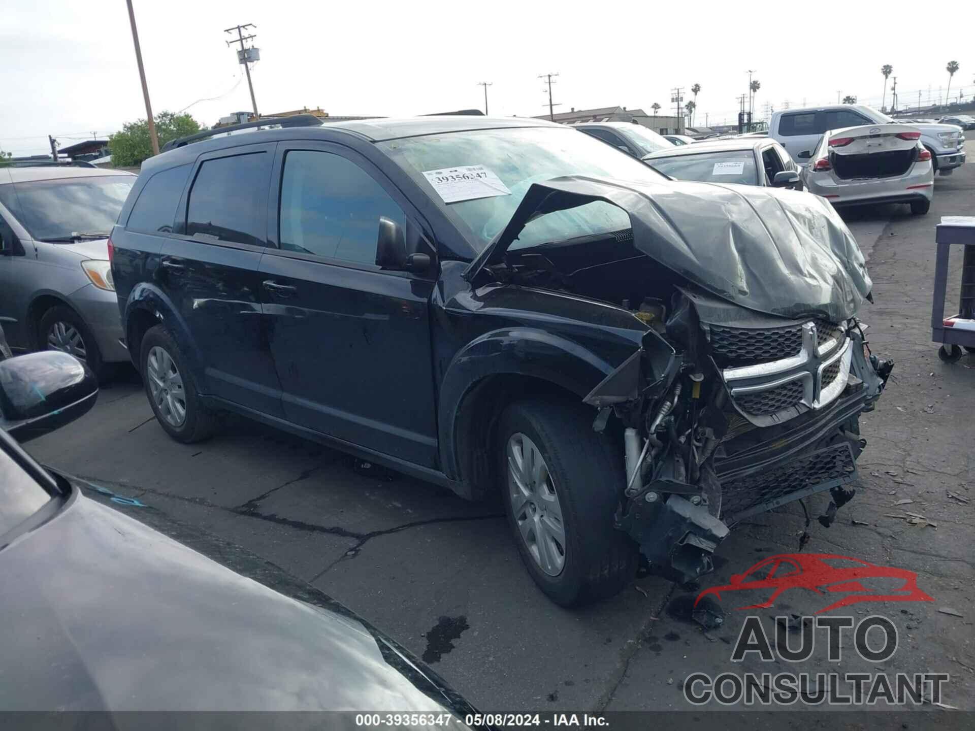 DODGE JOURNEY 2018 - 3C4PDCAB6JT208604