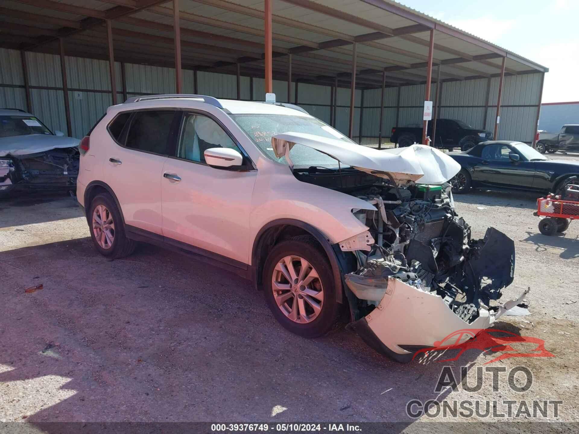 NISSAN ROGUE 2016 - KNMAT2MV7GP604837