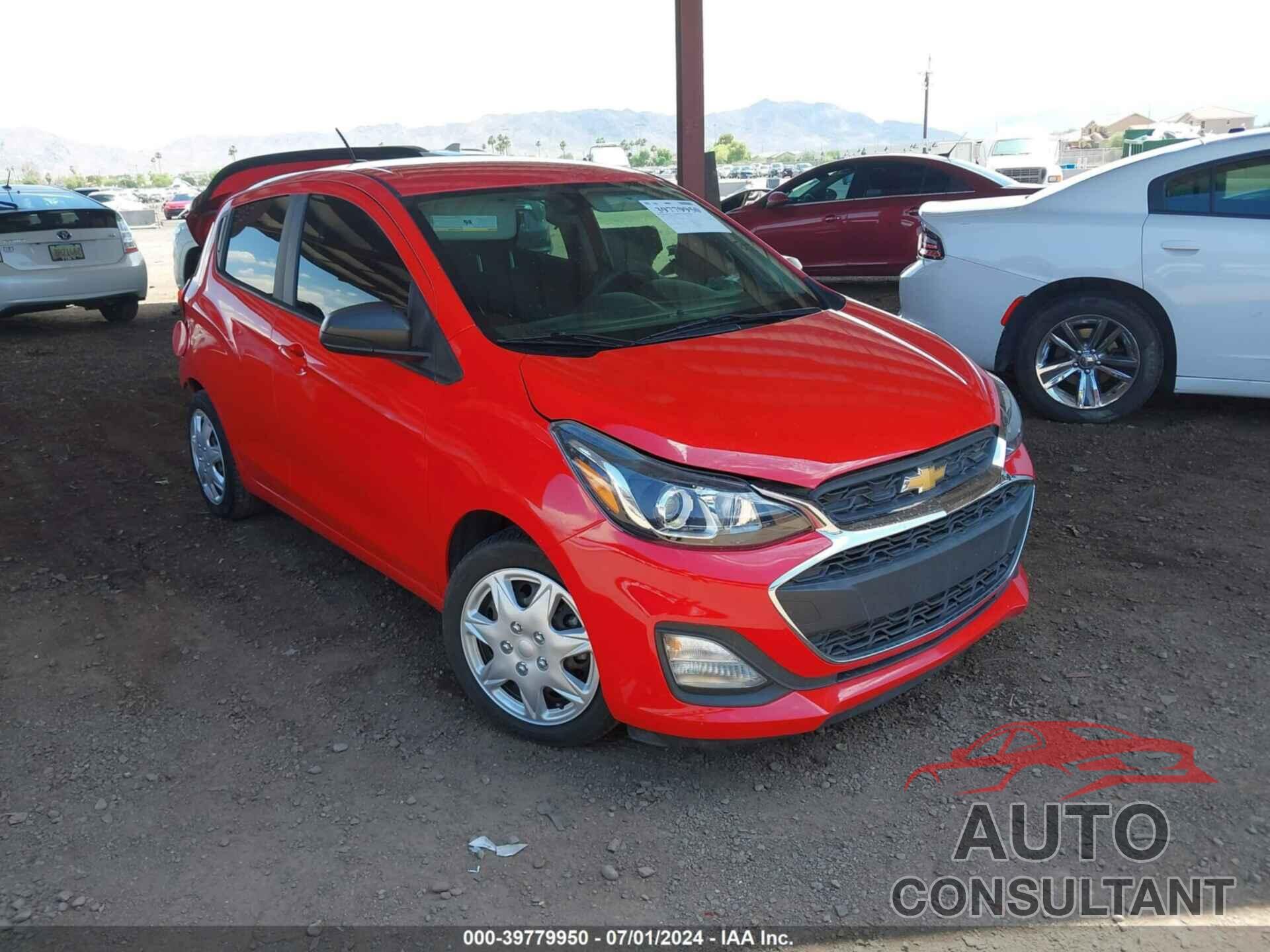 CHEVROLET SPARK 2019 - KL8CB6SA3KC739194