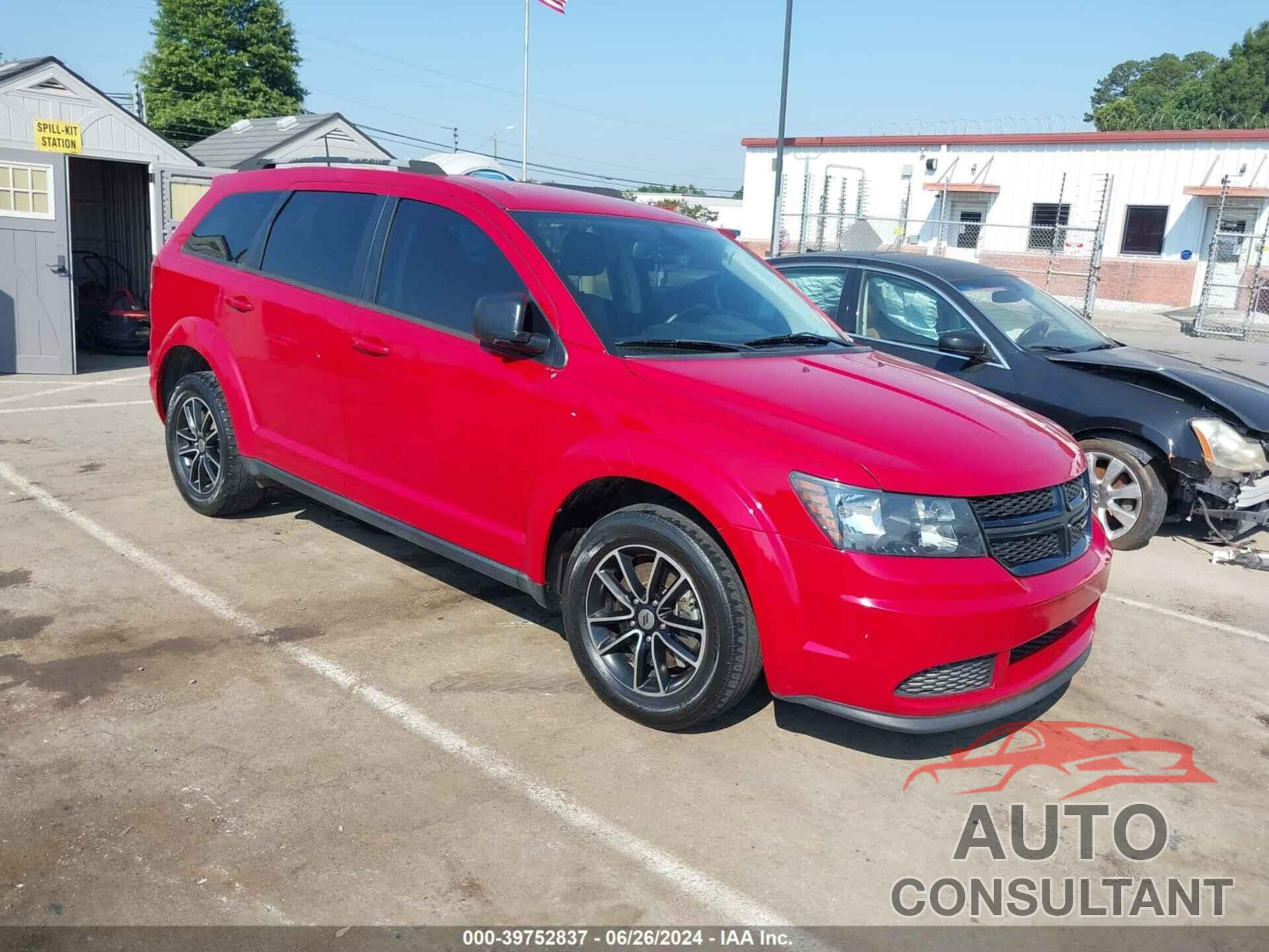 DODGE JOURNEY 2018 - 3C4PDCAB7JT517871