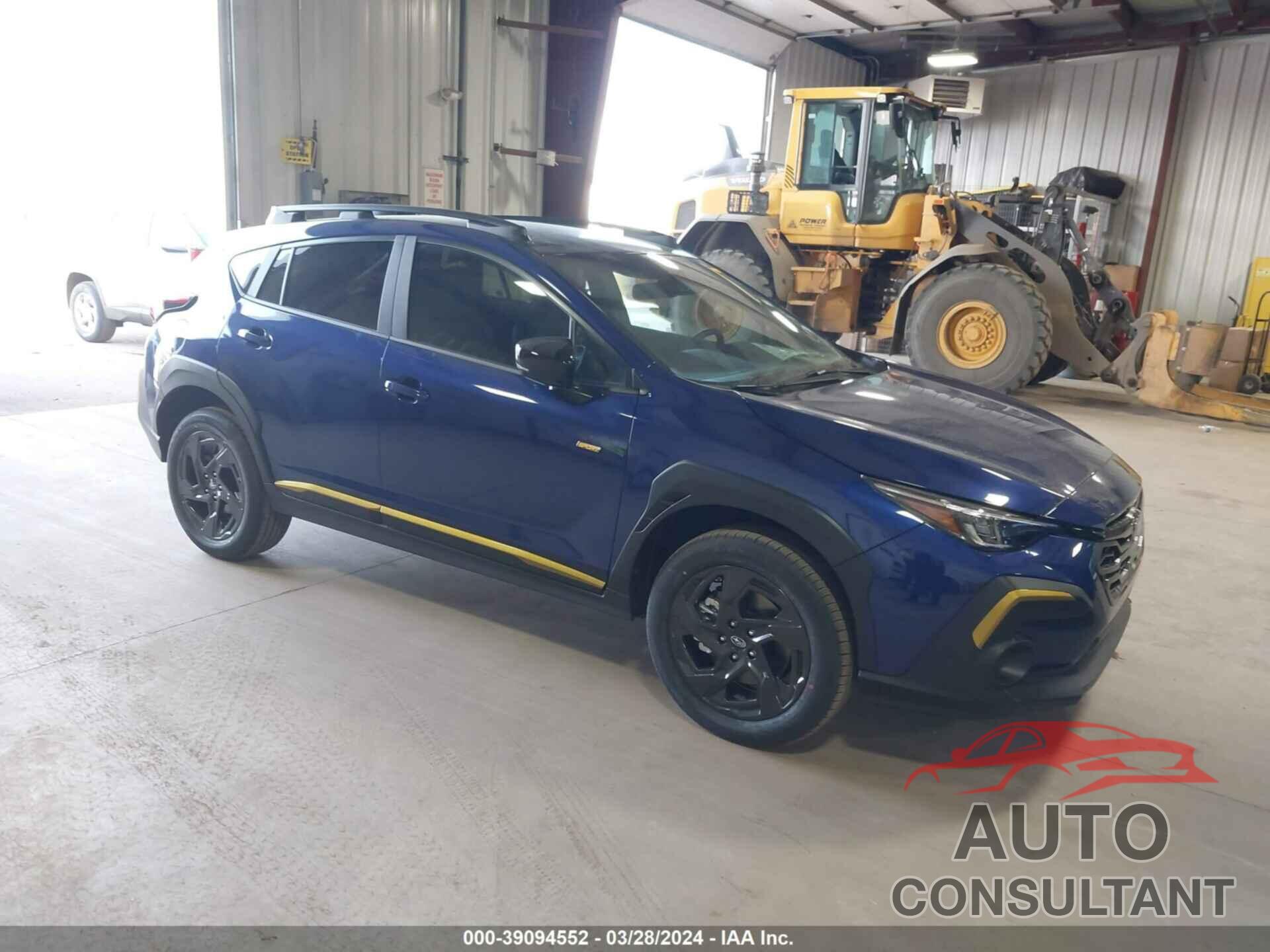 SUBARU CROSSTREK 2024 - 4S4GUHF62R3773315