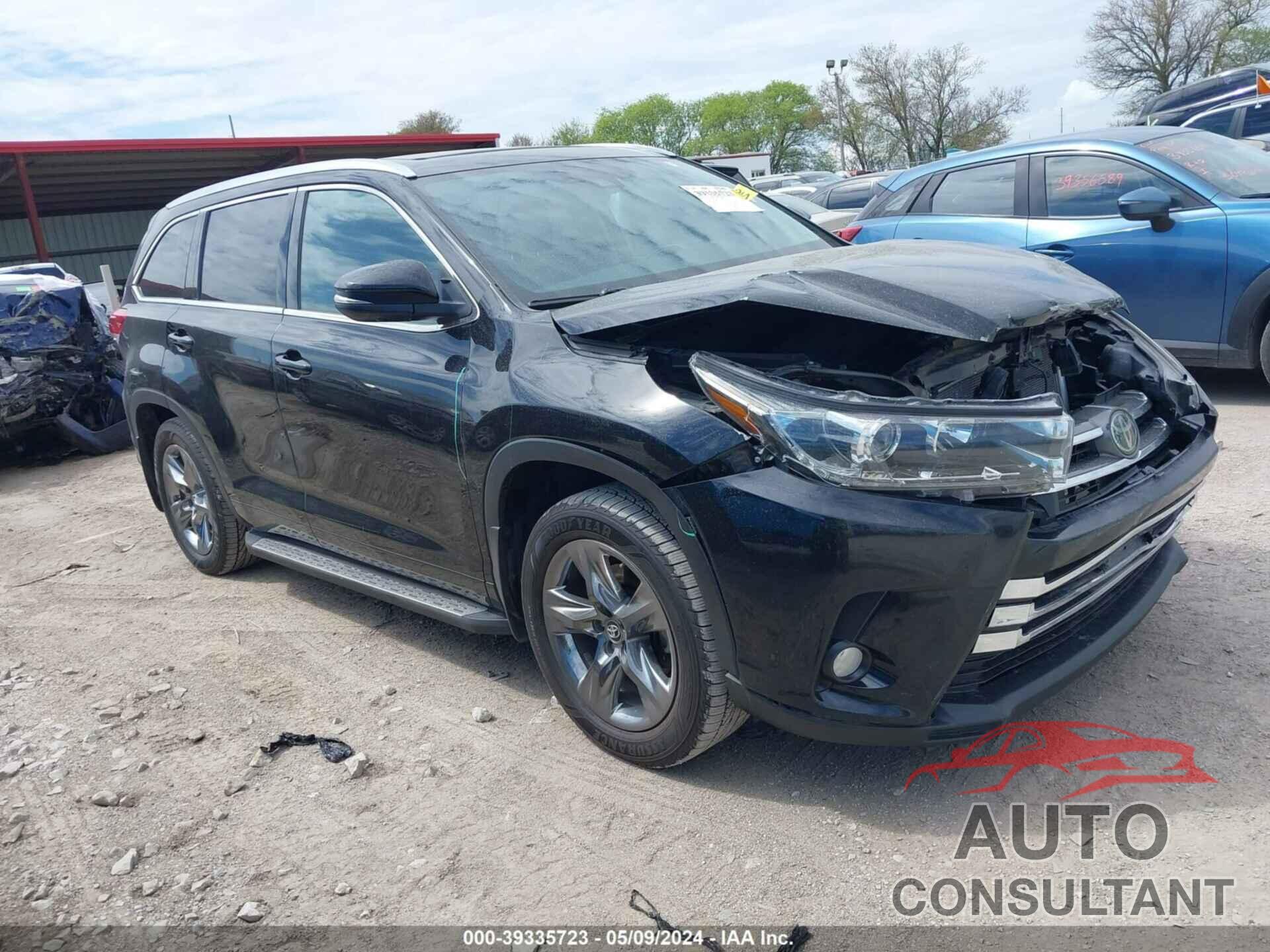 TOYOTA HIGHLANDER 2018 - 5TDDZRFH9JS863614