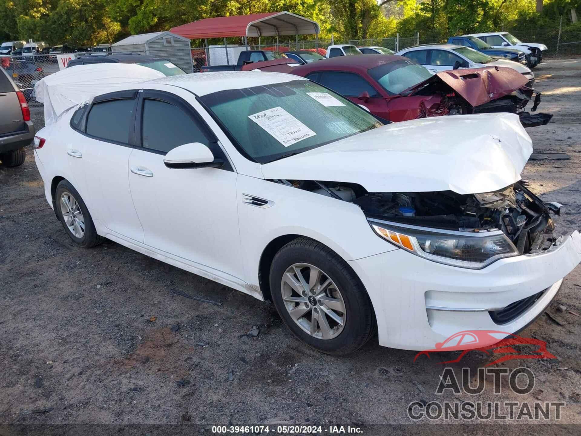 KIA OPTIMA 2018 - 5XXGT4L32JG204866