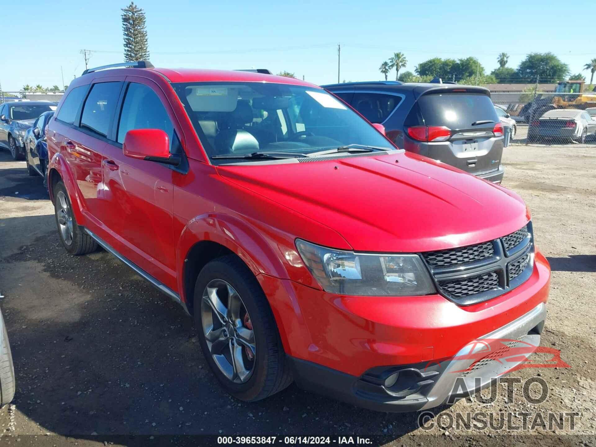 DODGE JOURNEY 2017 - 3C4PDCGGXHT571999