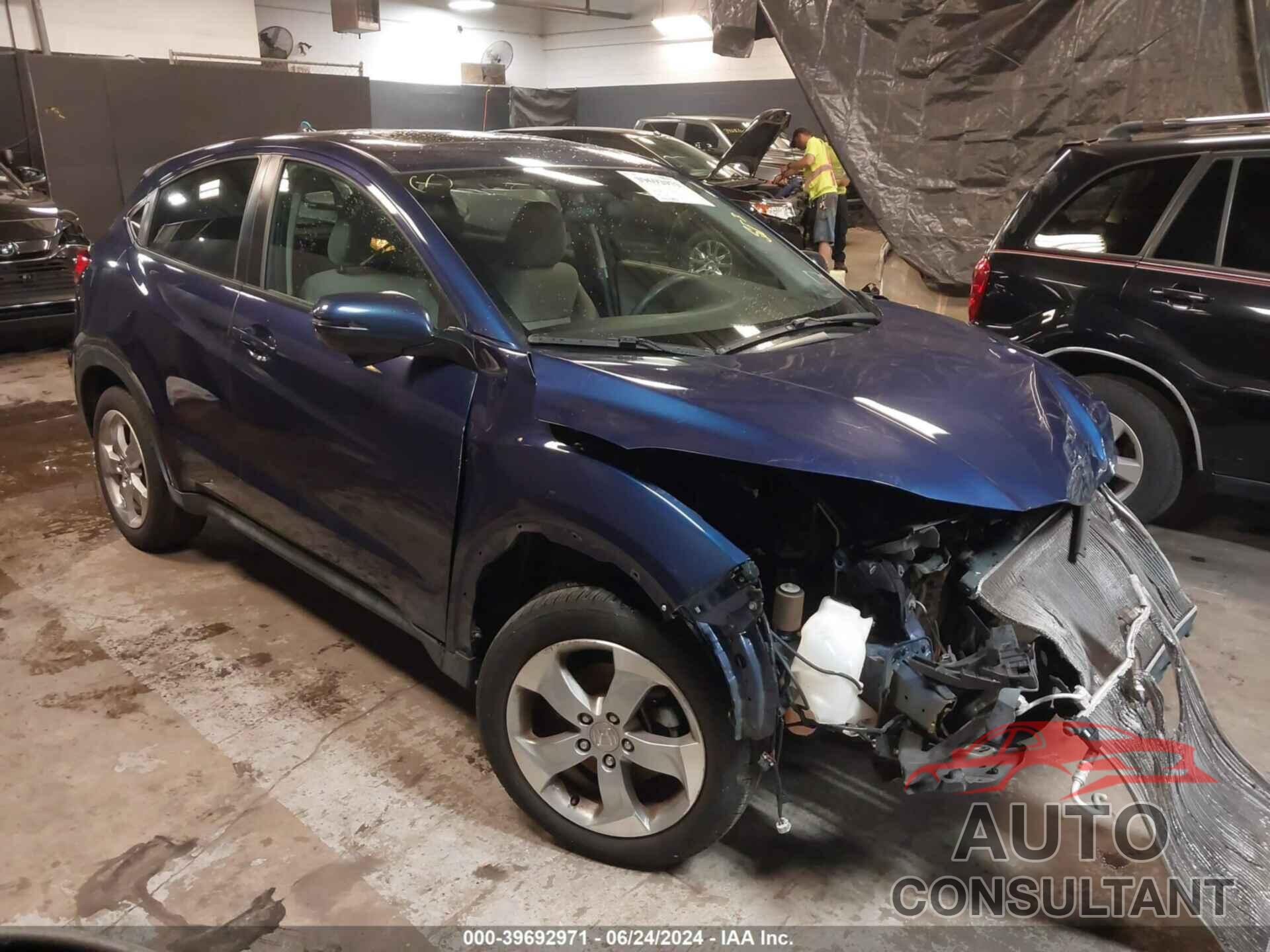 HONDA HR-V 2016 - 3CZRU6H54GM768936