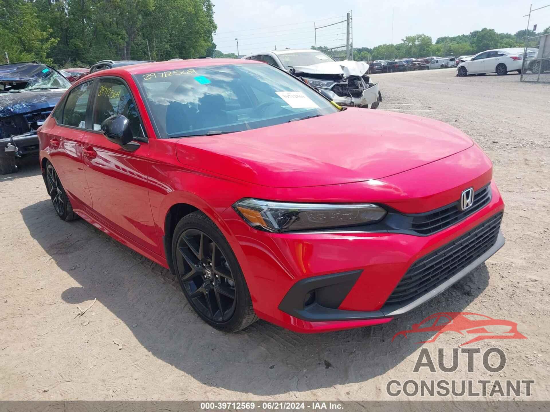 HONDA CIVIC 2024 - 2HGFE2F56RH535791