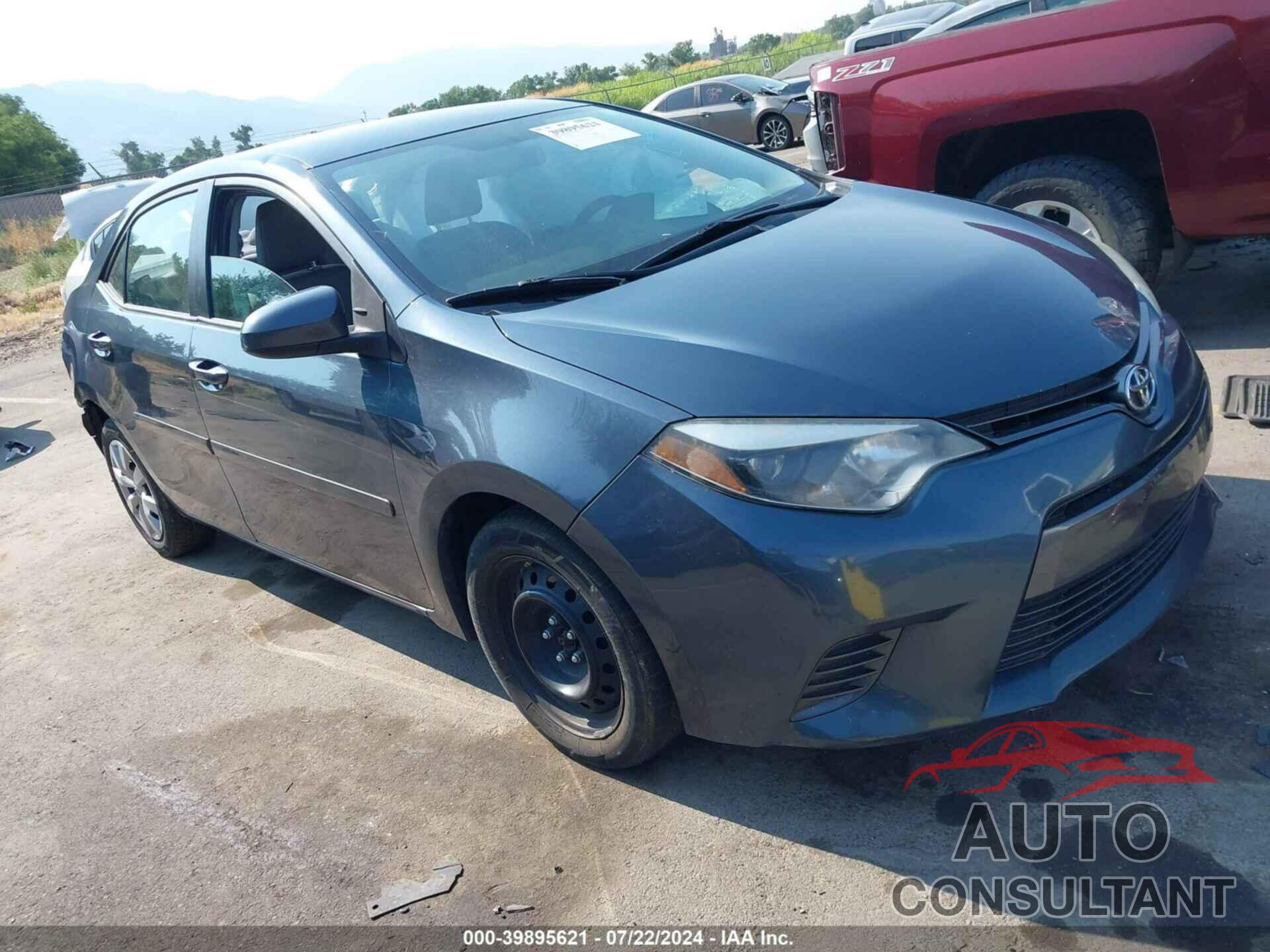 TOYOTA COROLLA 2016 - 2T1BURHE1GC689077
