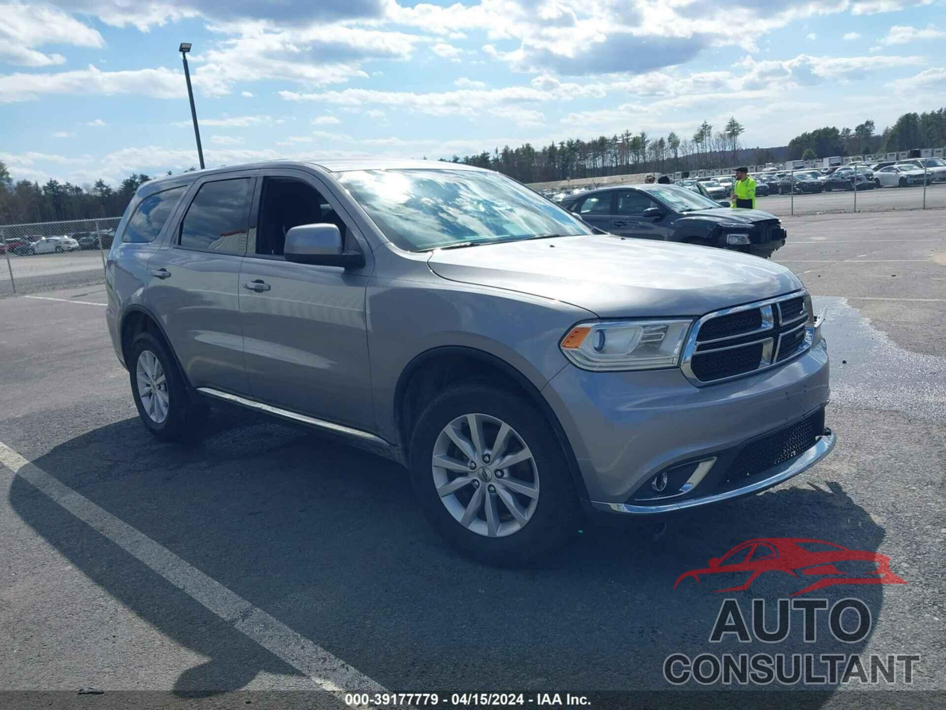 DODGE DURANGO 2019 - 1C4RDJAG8KC622909