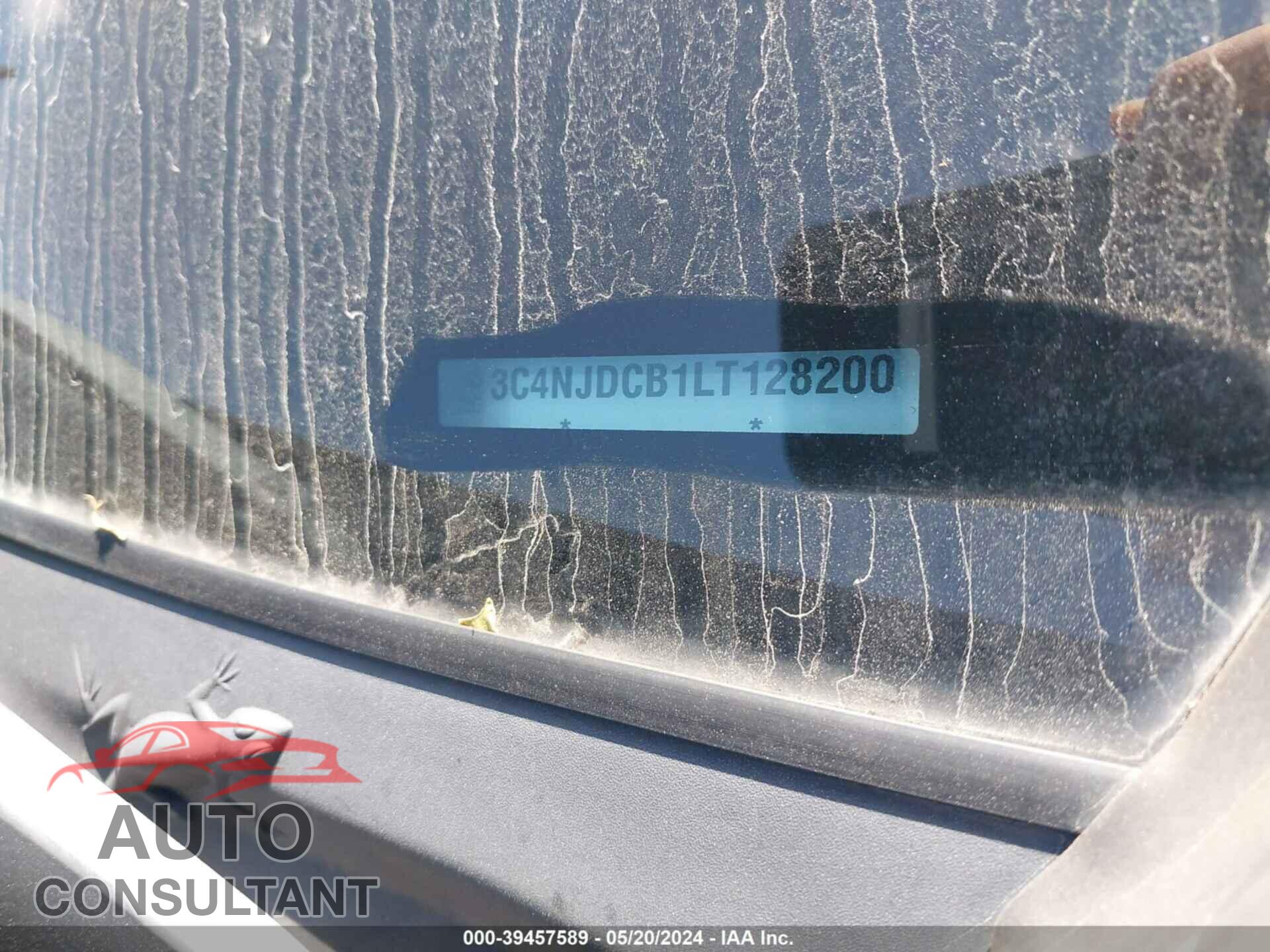 JEEP COMPASS 2020 - 3C4NJDCB1LT128200