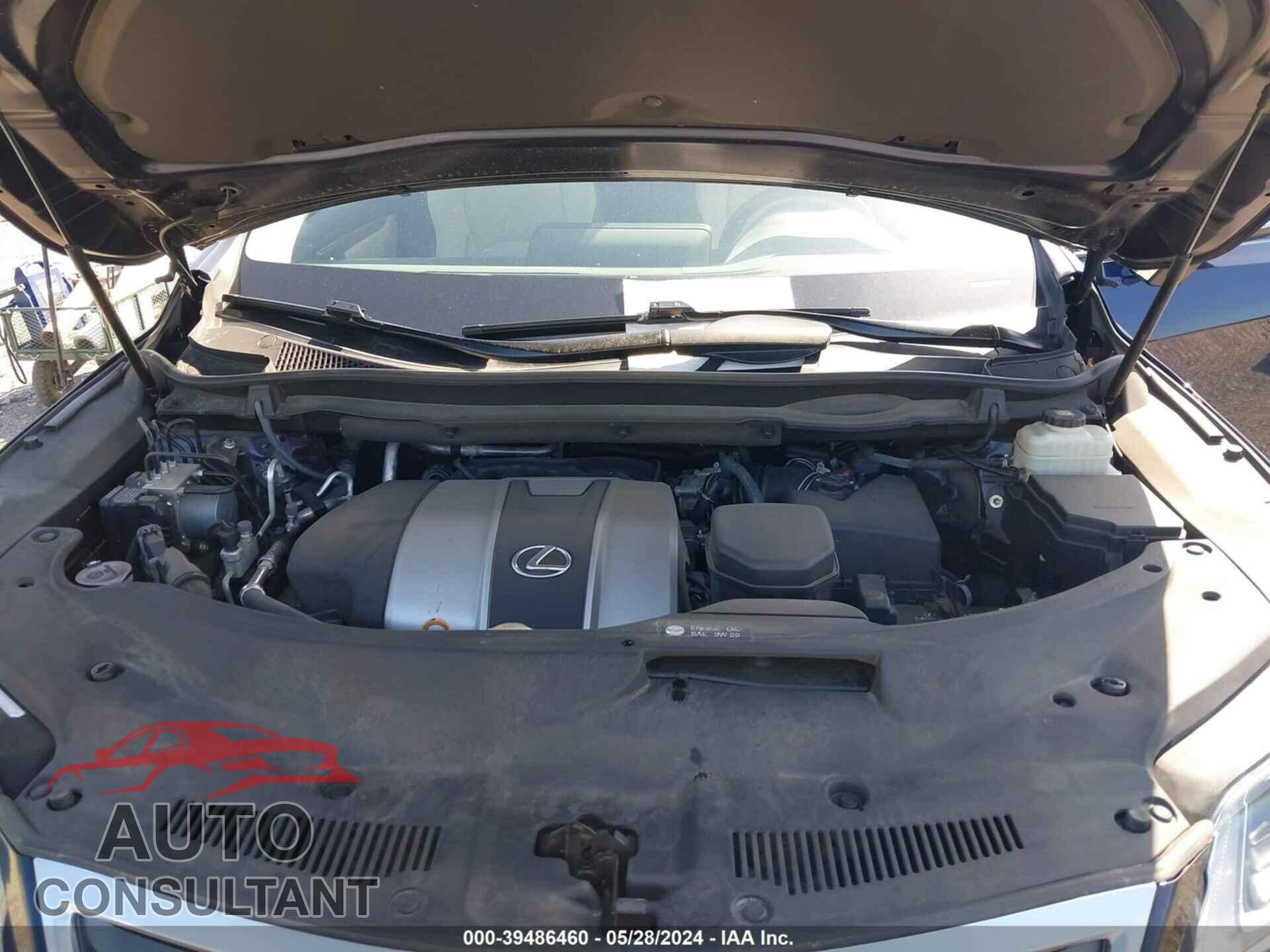 LEXUS RX 350 2017 - 2T2BZMCA7HC090139