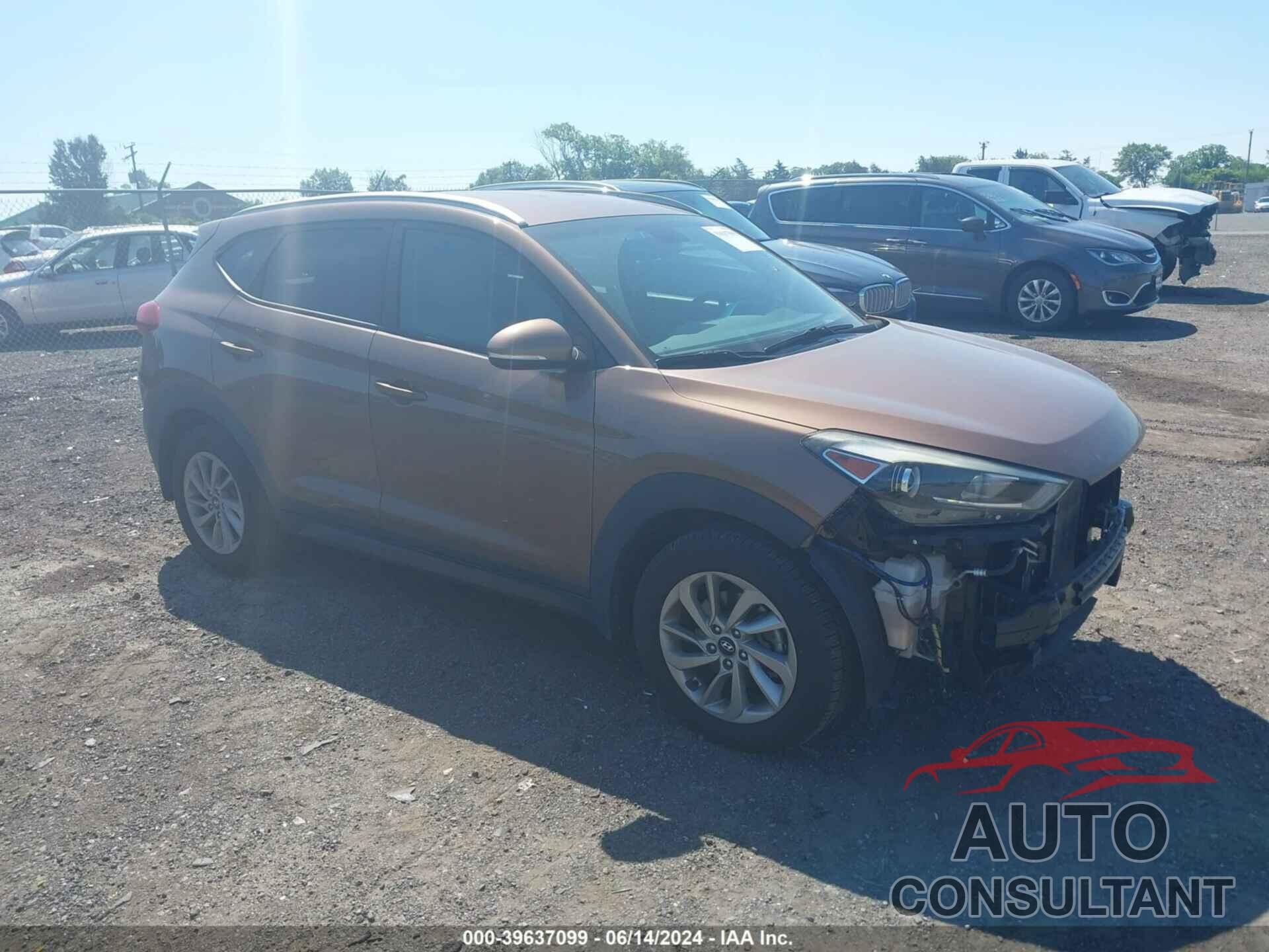 HYUNDAI TUCSON 2016 - KM8J3CA29GU045689