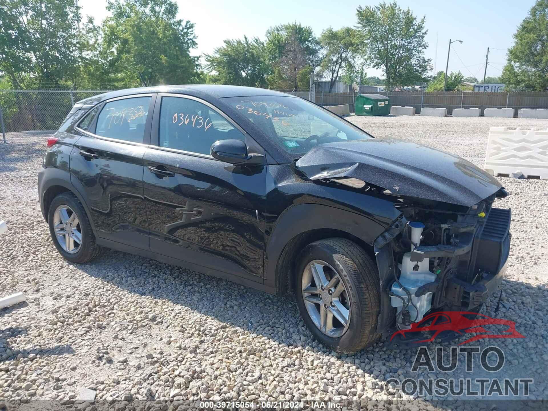 HYUNDAI KONA 2021 - KM8K12AA9MU646009