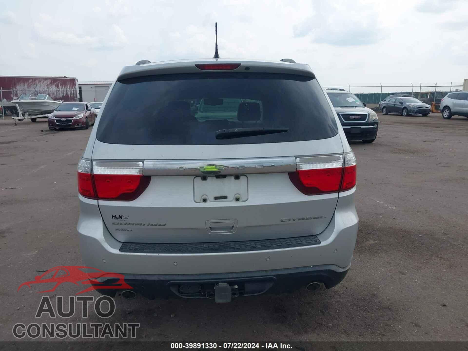 DODGE DURANGO 2013 - 1C4SDJET8DC602462