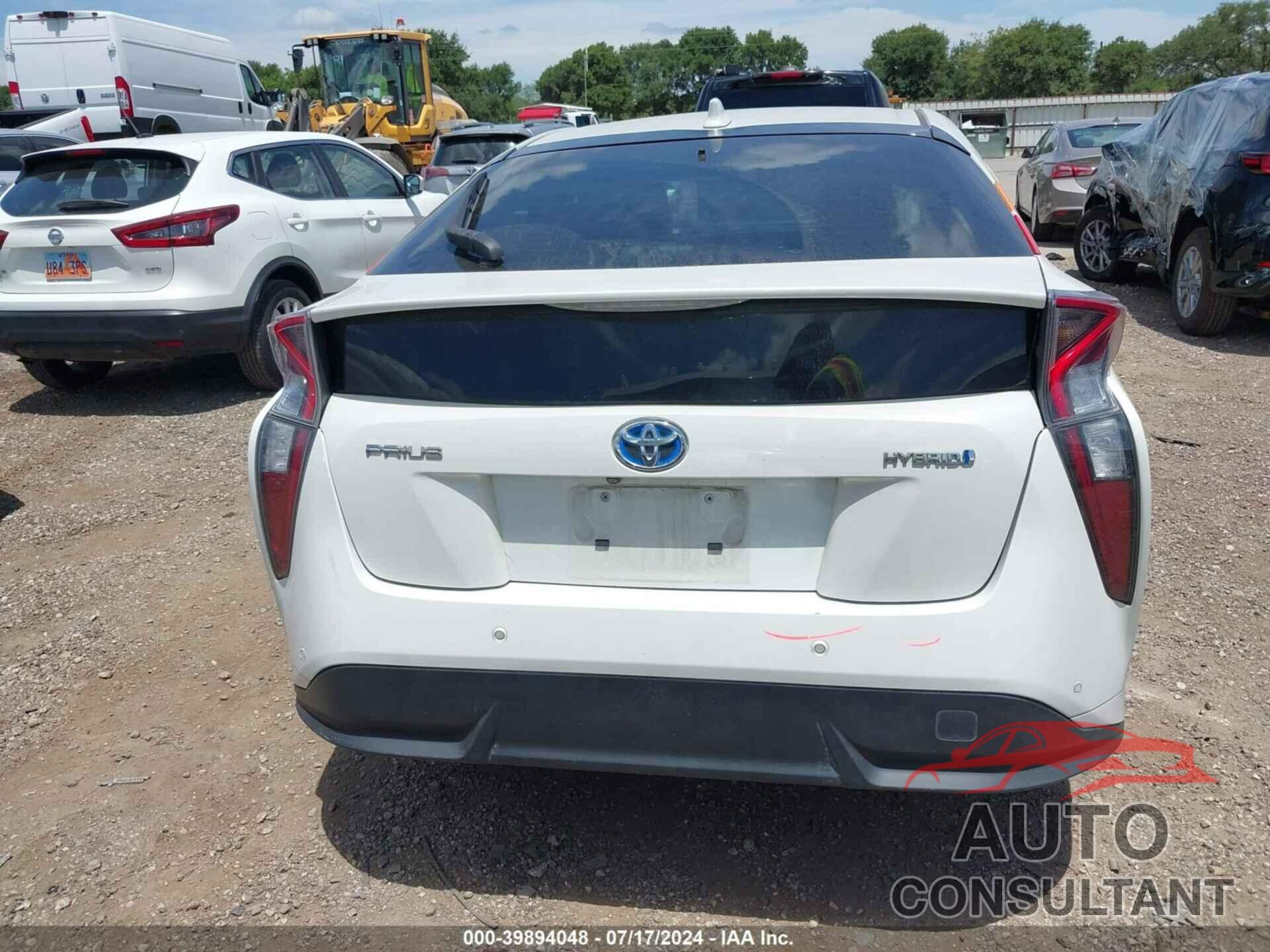 TOYOTA PRIUS 2017 - JTDKARFU7H3537124