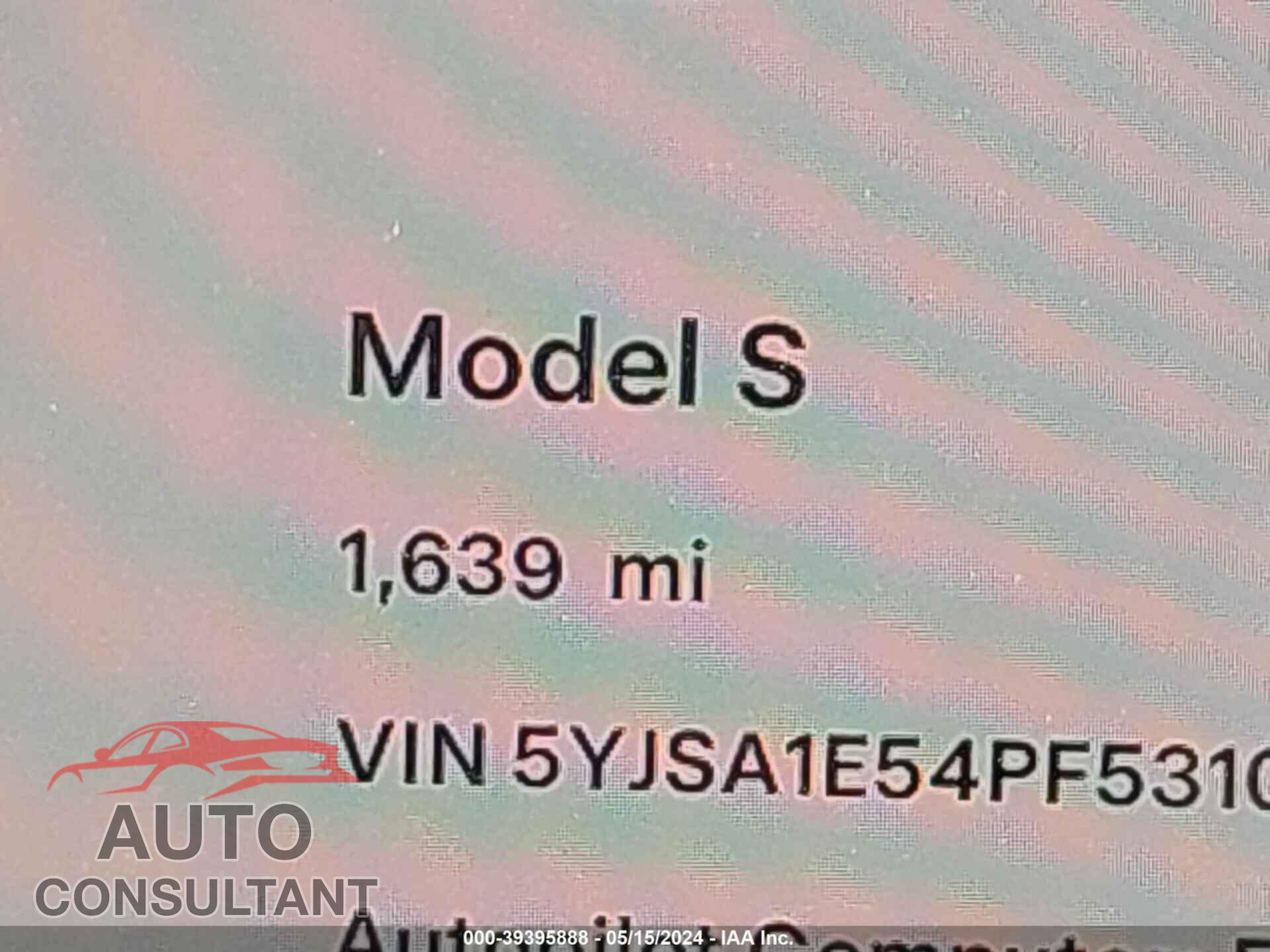 TESLA MODEL S 2023 - 5YJSA1E54PF531083