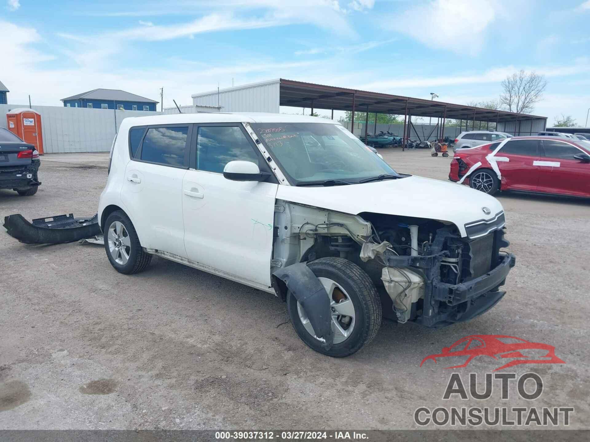 KIA SOUL 2018 - KNDJN2A21J7588808