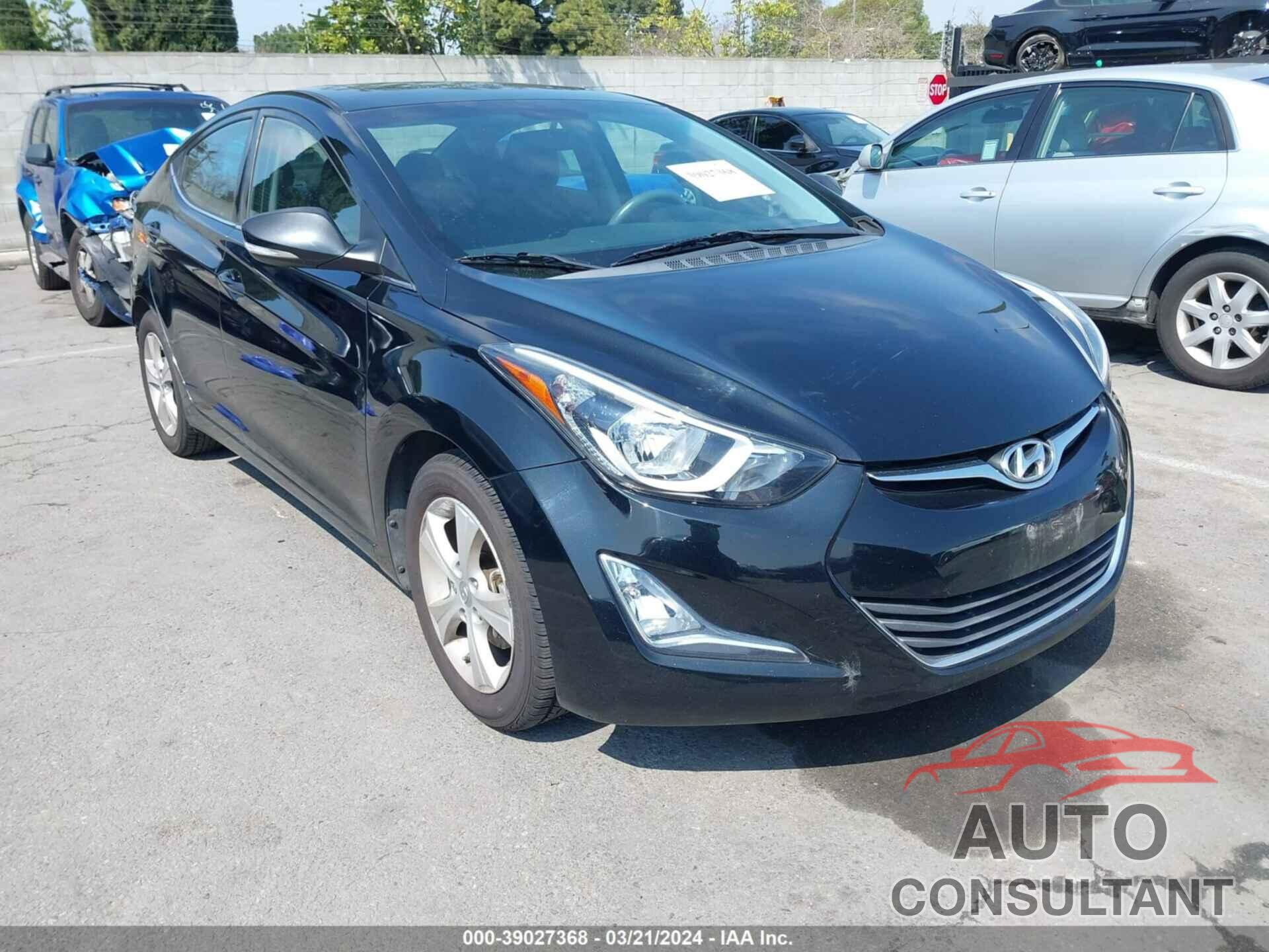 HYUNDAI ELANTRA 2016 - 5NPDH4AE4GH766354