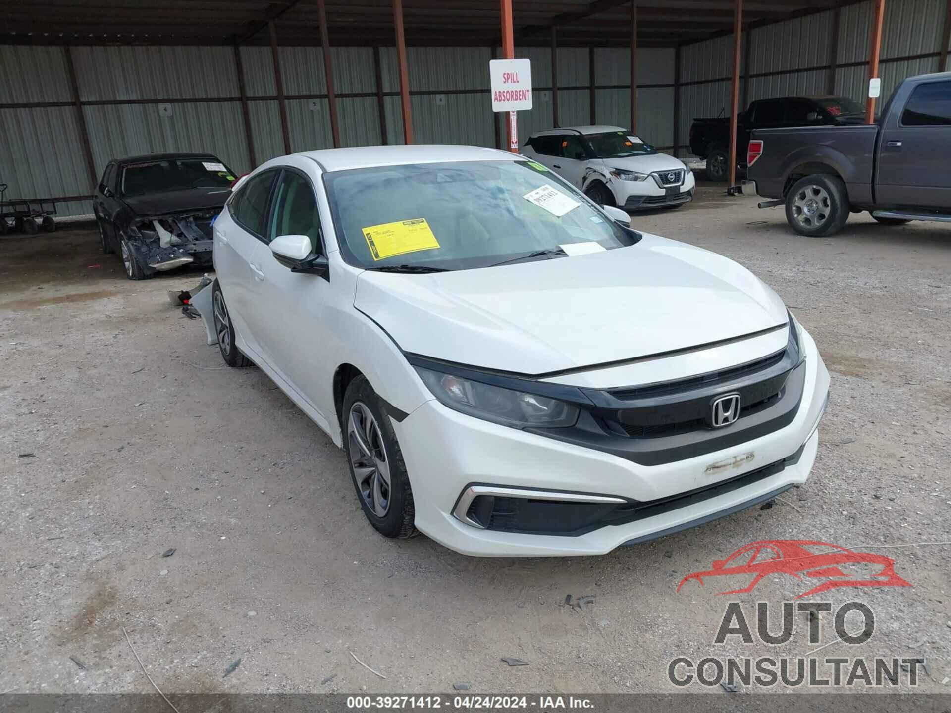 HONDA CIVIC 2019 - 19XFC2F62KE008166