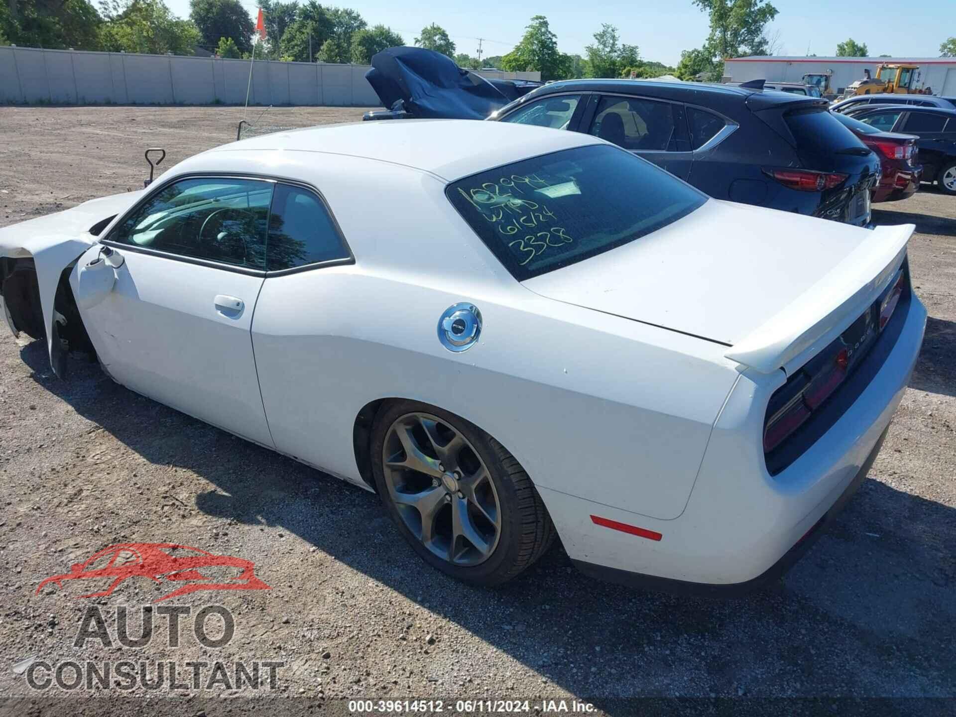 DODGE CHALLENGER 2016 - 2C3CDZAG2GH153328