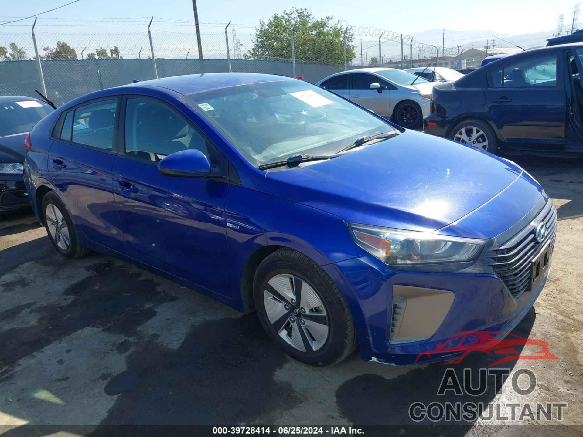 HYUNDAI IONIQ HYBRID 2019 - KMHC65LC8KU178874