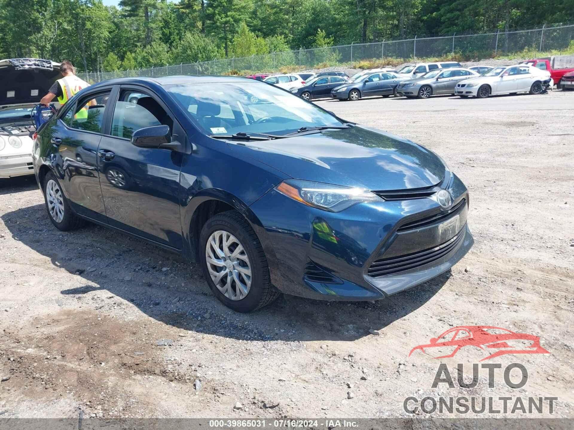 TOYOTA COROLLA 2019 - 5YFBURHE9KP870548