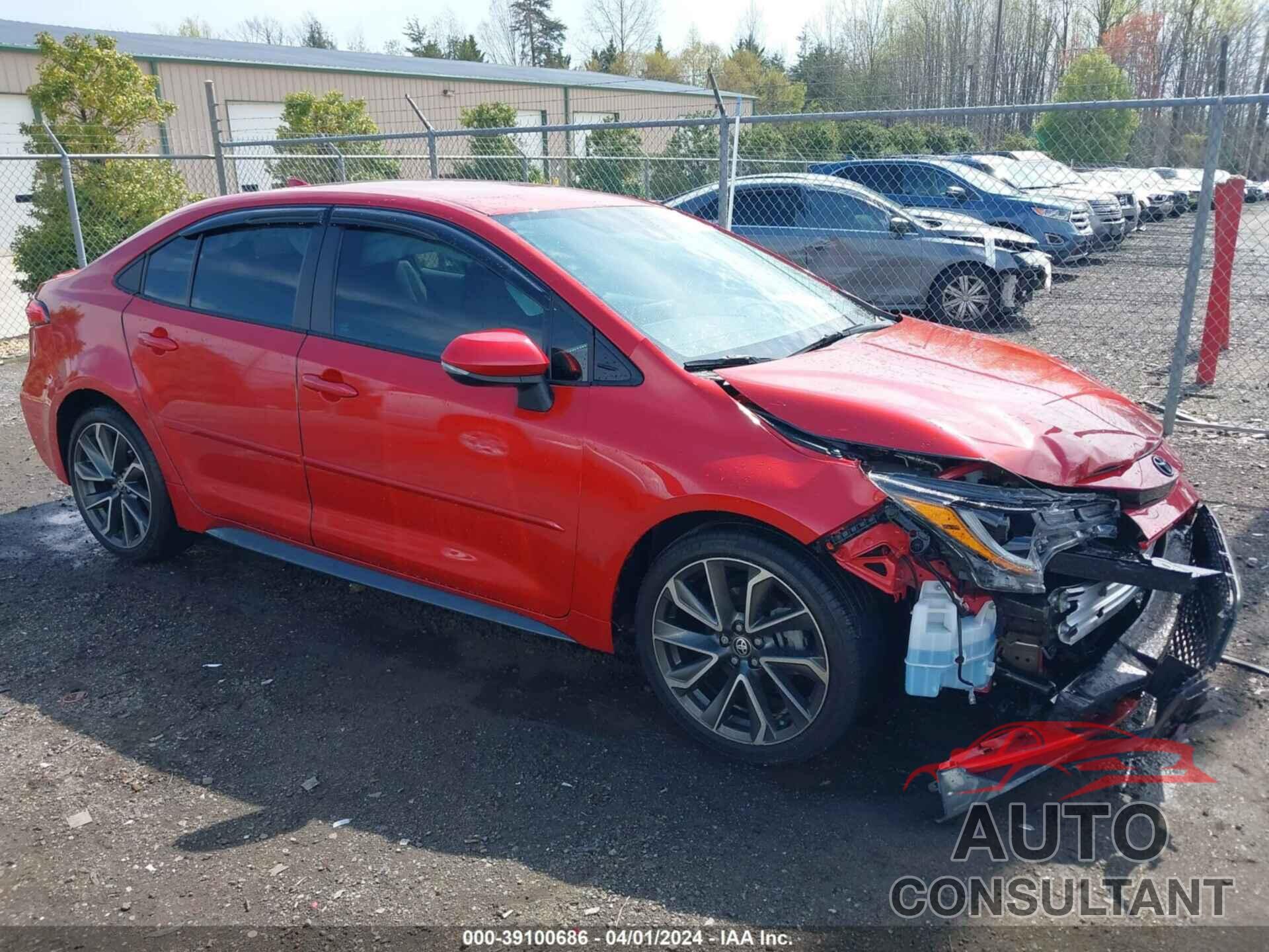 TOYOTA COROLLA 2021 - 5YFS4MCEXMP071570