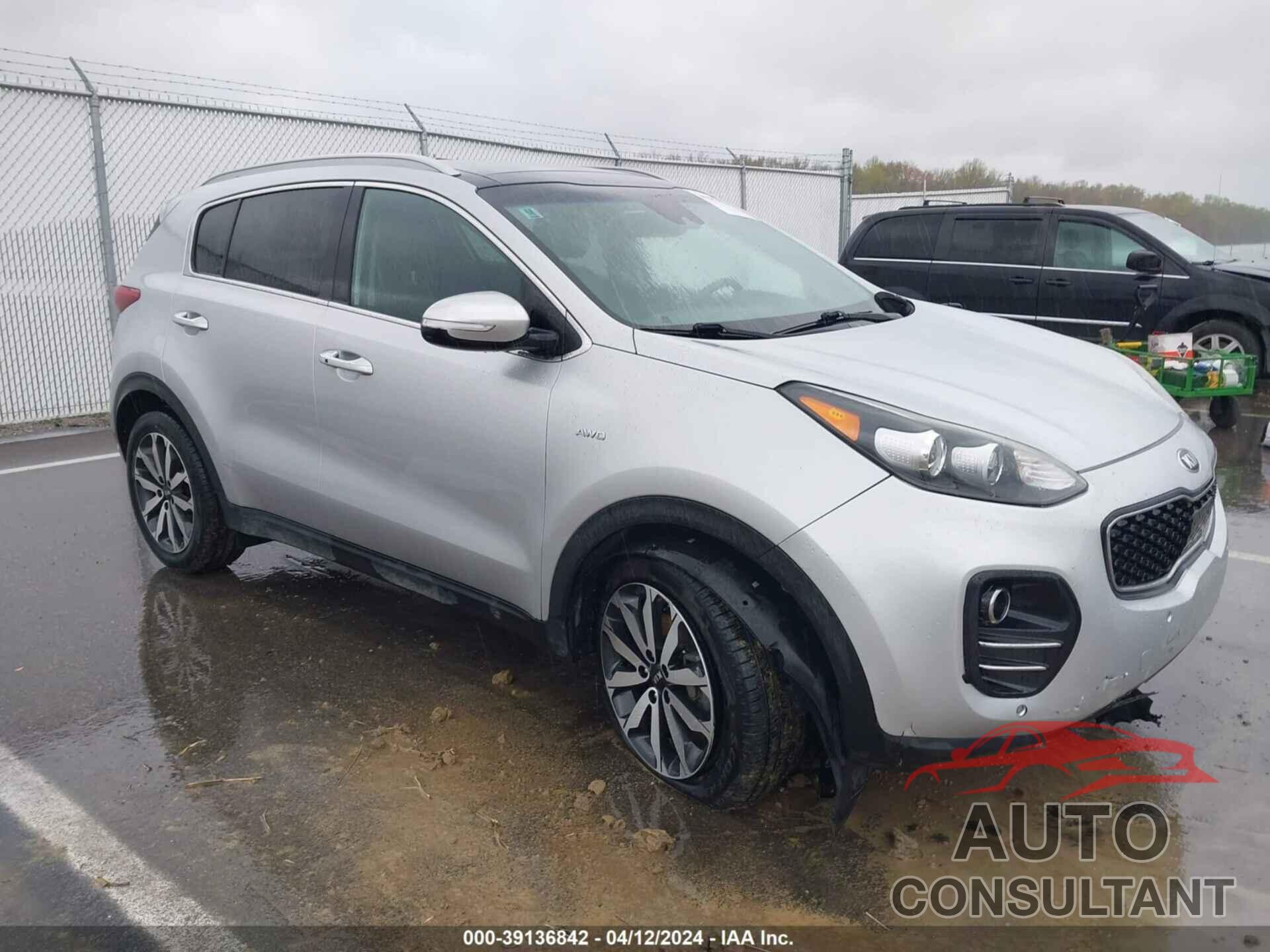 KIA SPORTAGE 2017 - KNDPNCAC5H7111267