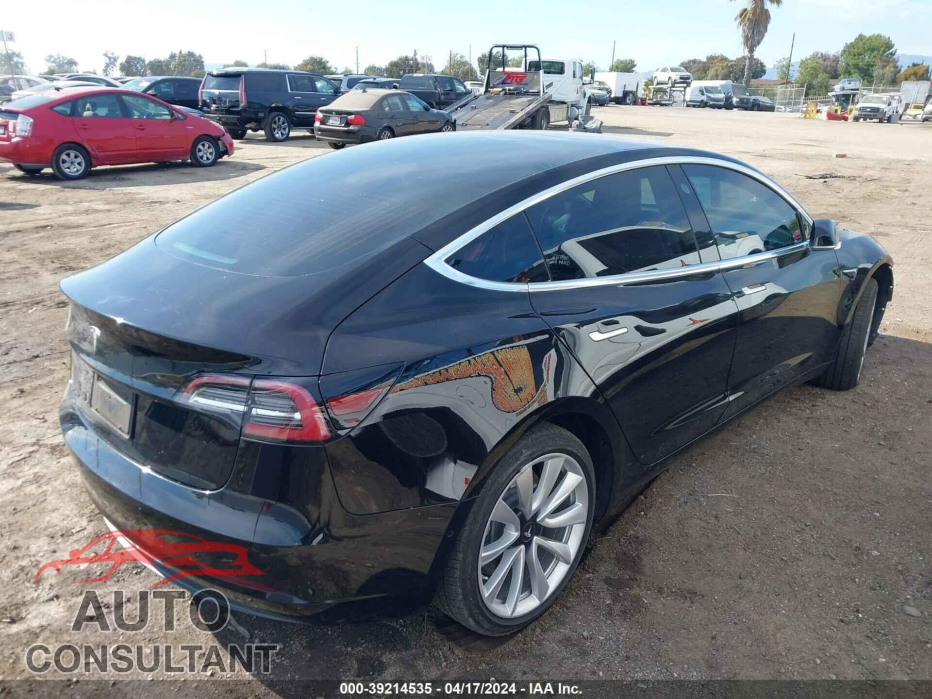 TESLA MODEL 3 2019 - 5YJ3E1EA6KF314262