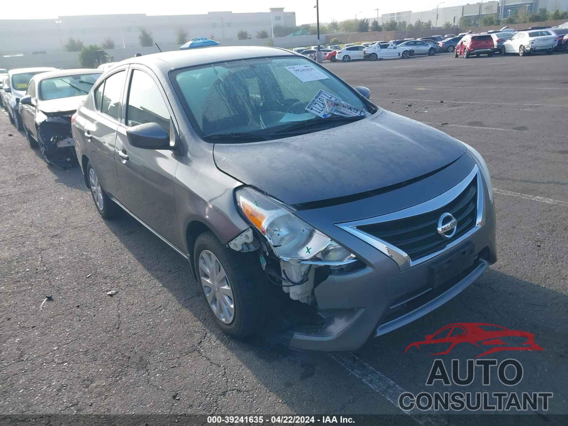 NISSAN VERSA 2016 - 3N1CN7AP4GL885192