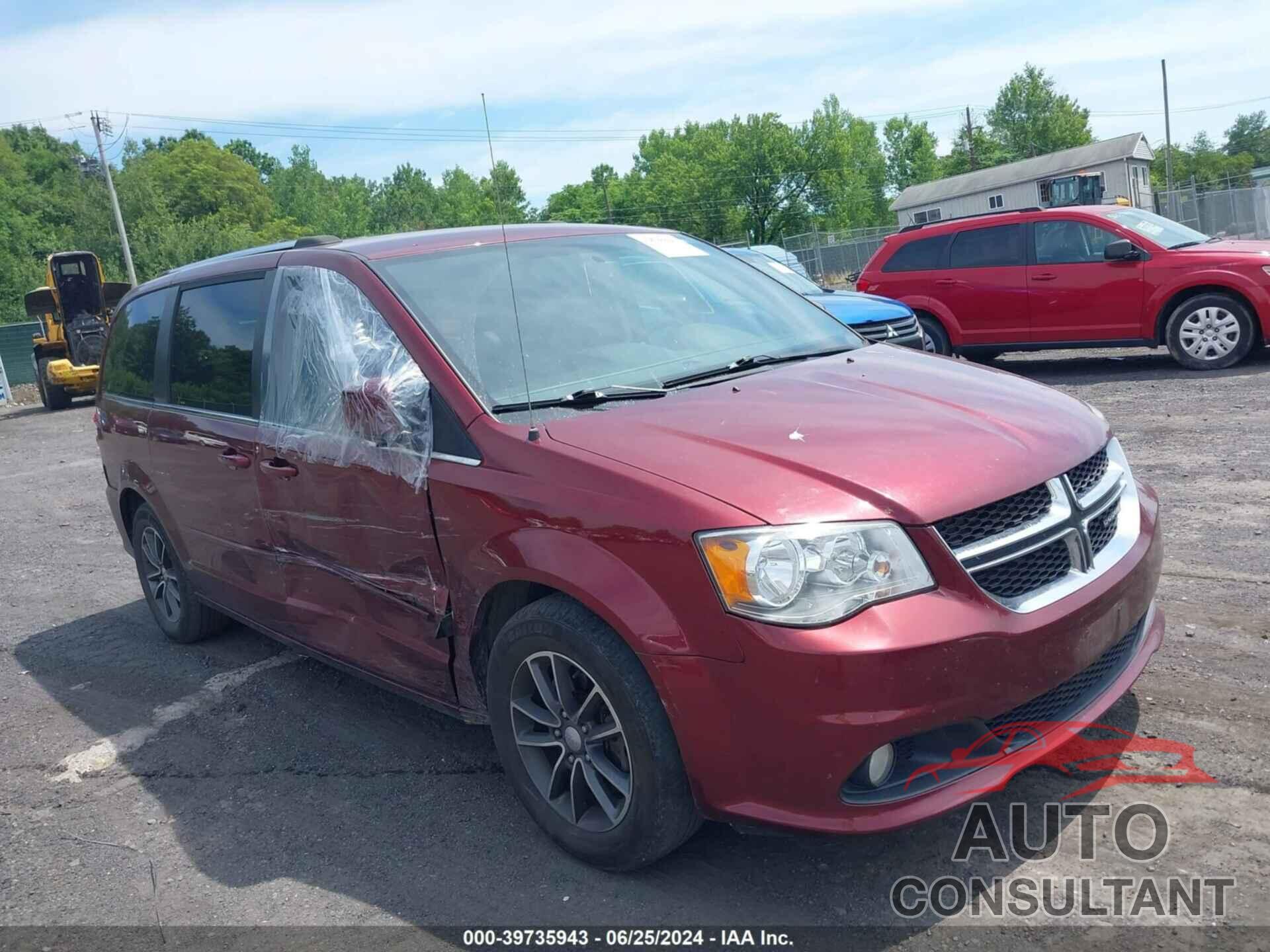 DODGE GRAND CARAVAN 2017 - 2C4RDGCG6HR580305