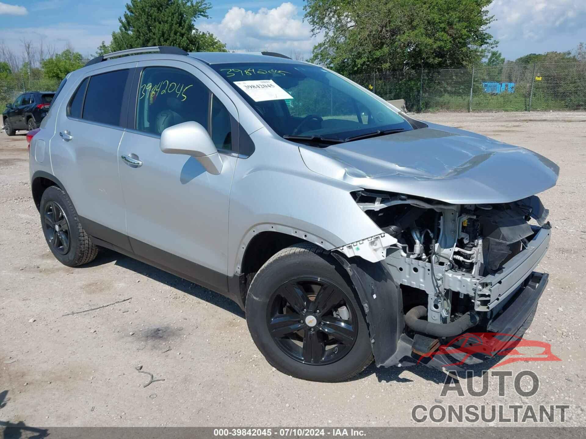 CHEVROLET TRAX 2018 - KL7CJLSB6JB675719